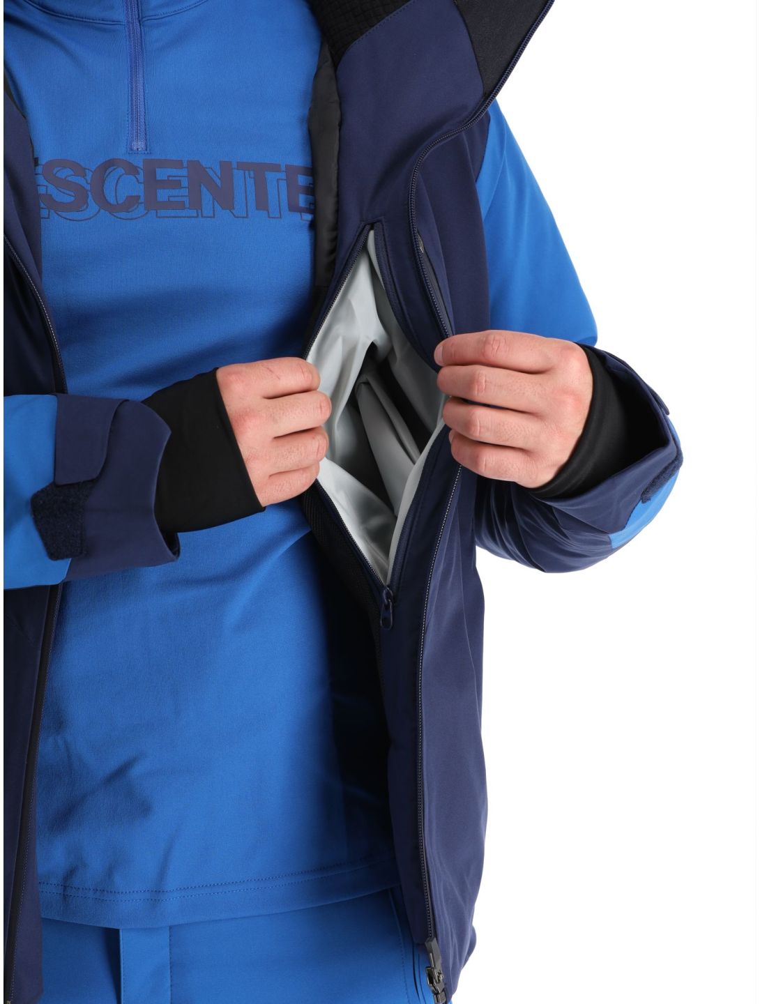 Descente, Chester ski-jas heren Dark Night blauw 