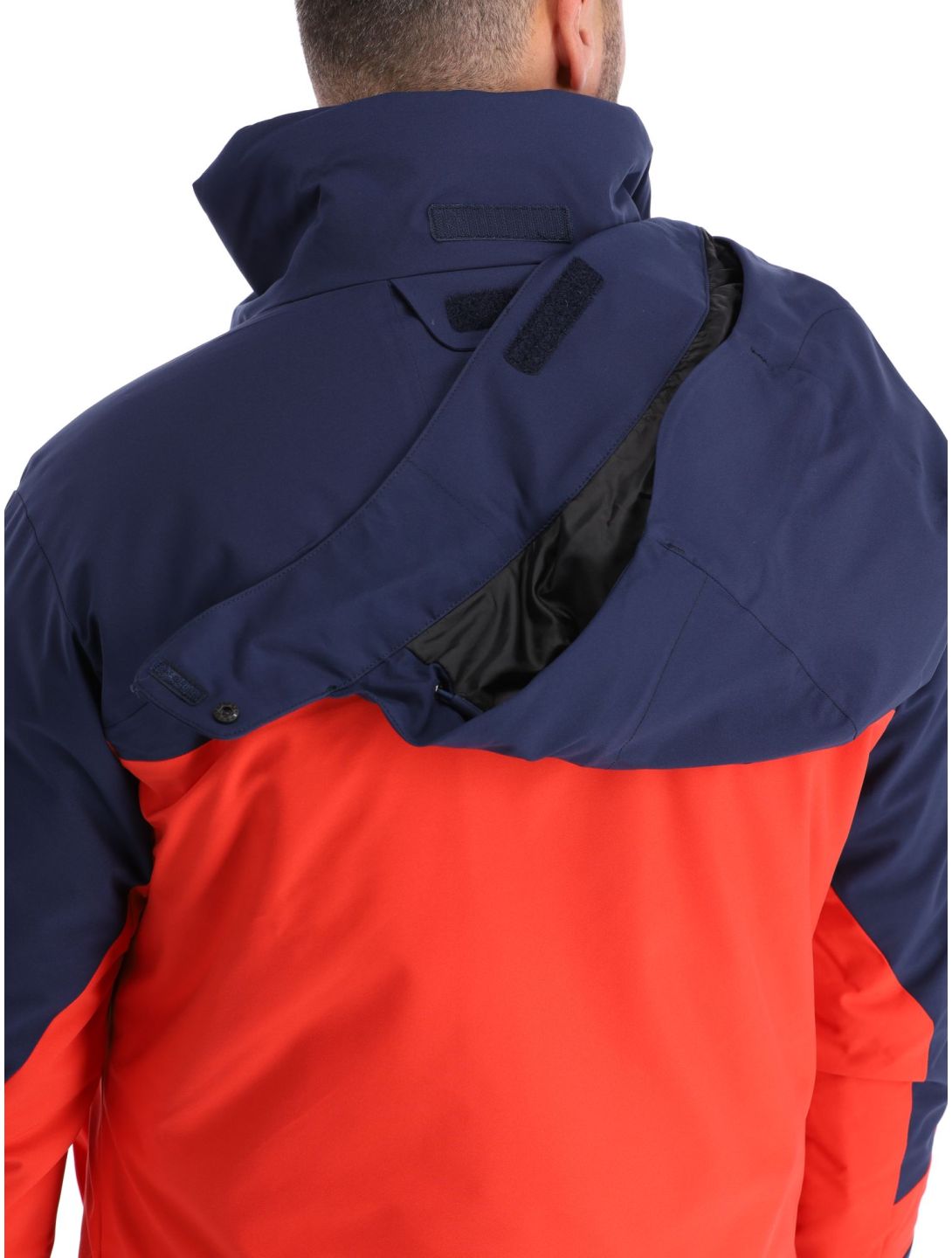 Descente, Chester ski-jas heren Electric Red blauw, rood 