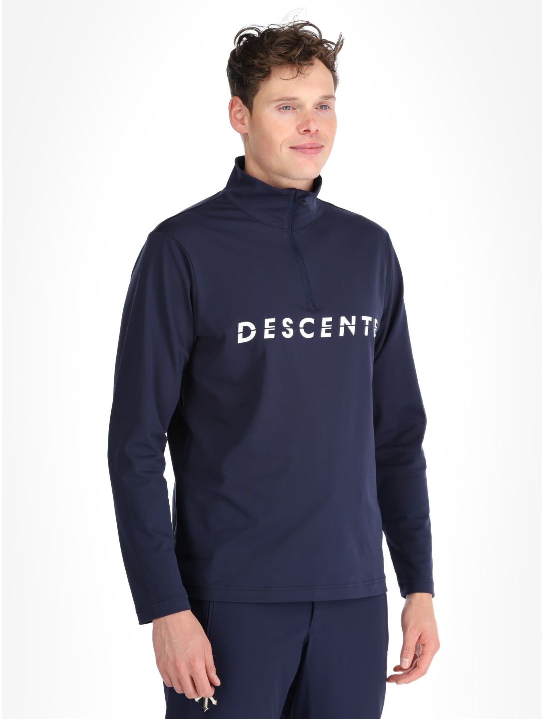 Descente, M-GB20 GA Ski pully heren Dark Night Blauw 