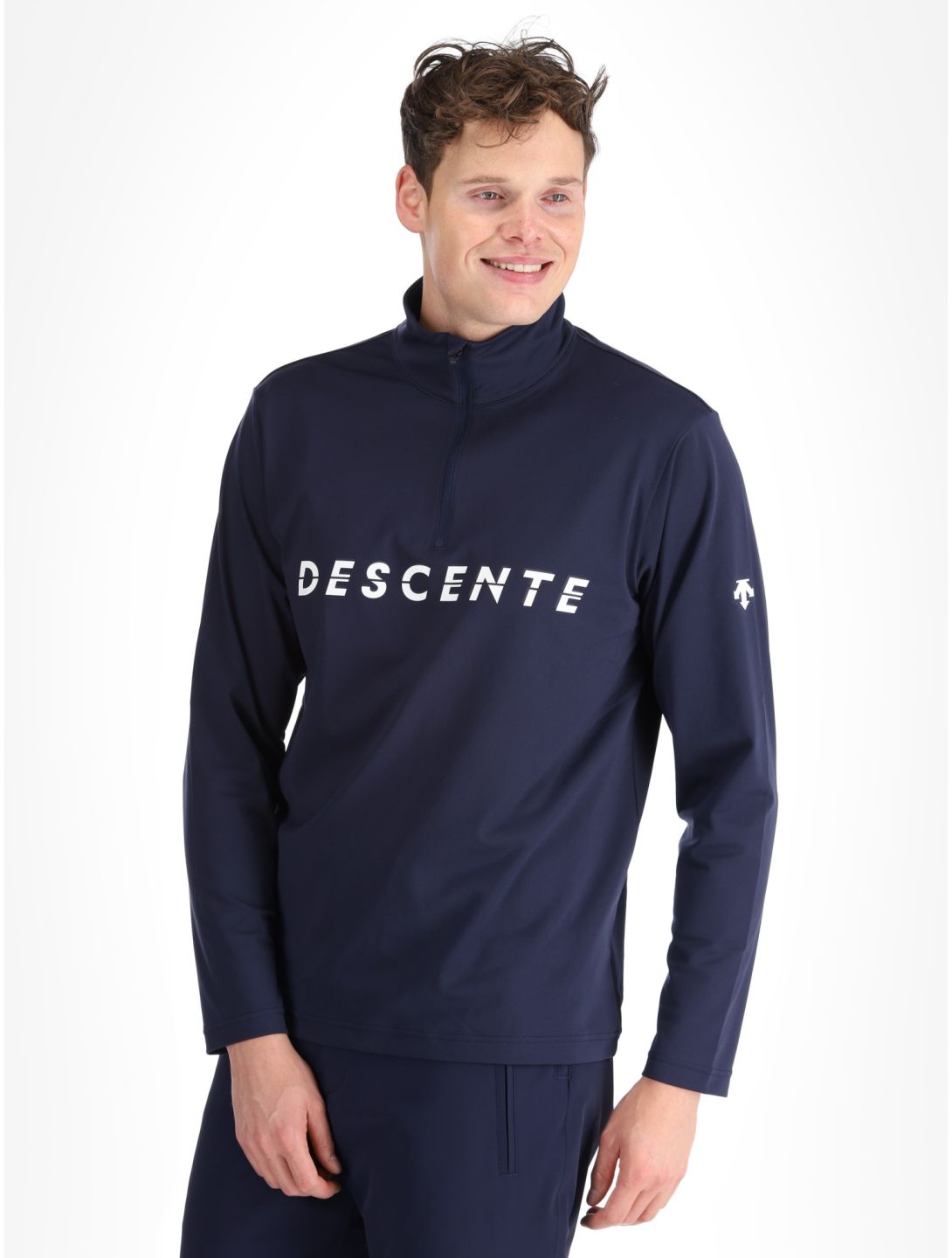 Descente, M-GB20 GA Ski pully heren Dark Night Blauw 