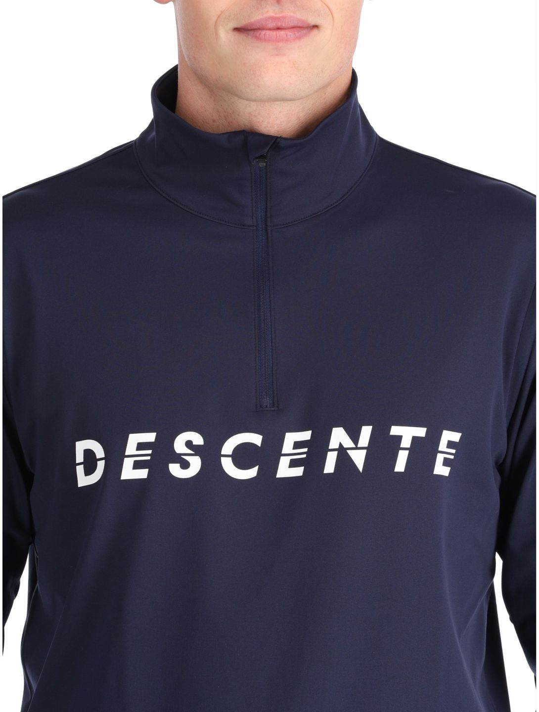 Descente, M-GB20 GA Ski pully heren Dark Night Blauw 