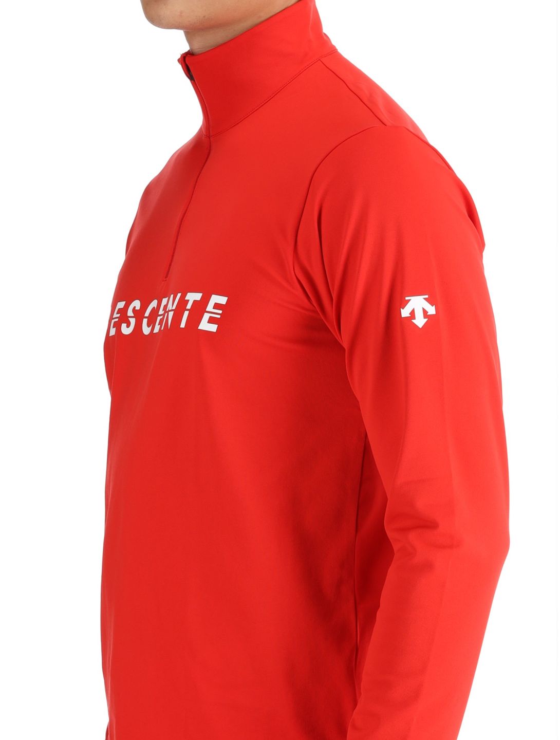 Descente, M-GB20 GA Ski pully heren Electric Red Rood 