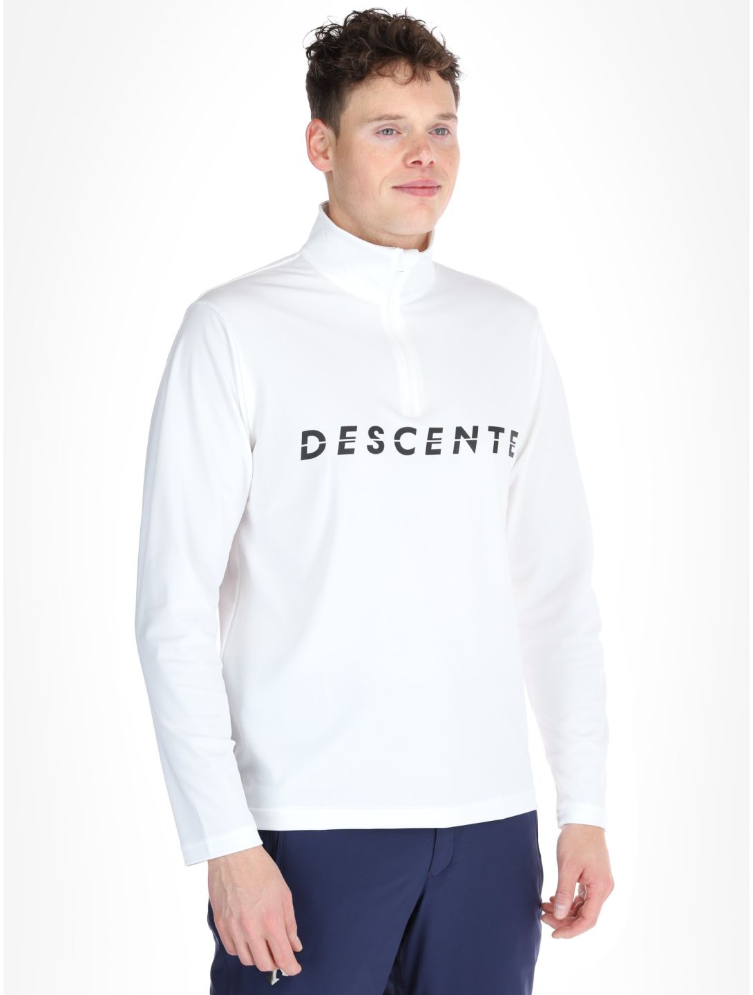 Descente, M-GB20 skipully heren Super White wit 