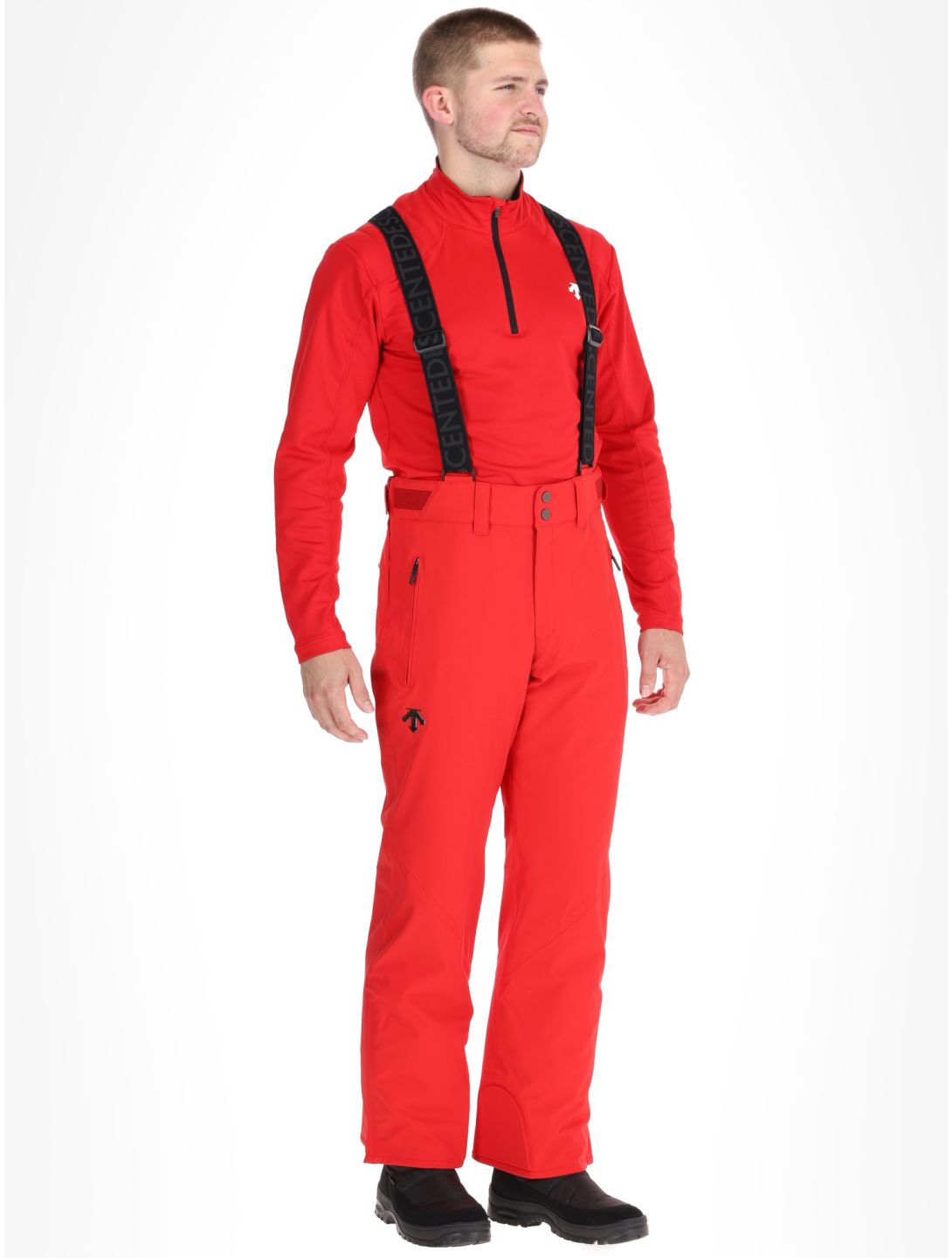 Descente, M-GD40 BA Skibroek Gevoerd heren Electric Red Rood 