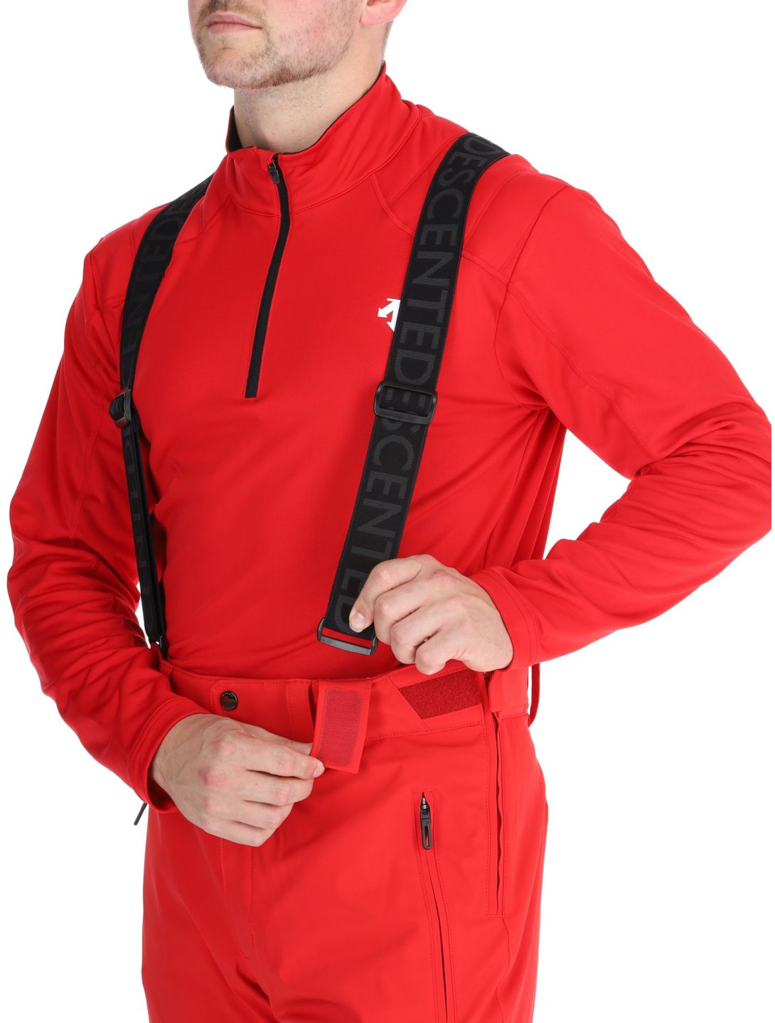 Descente, M-GD40 BA Skibroek Gevoerd heren Electric Red Rood 