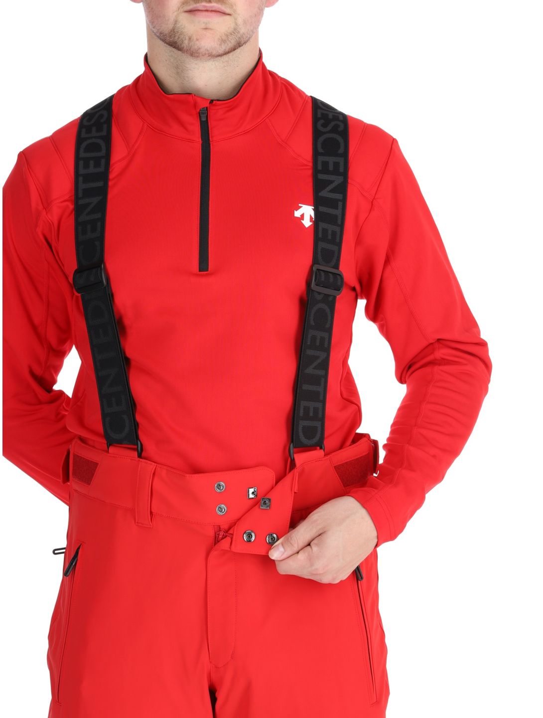 Descente, M-GD40 BA Skibroek Gevoerd heren Electric Red Rood 