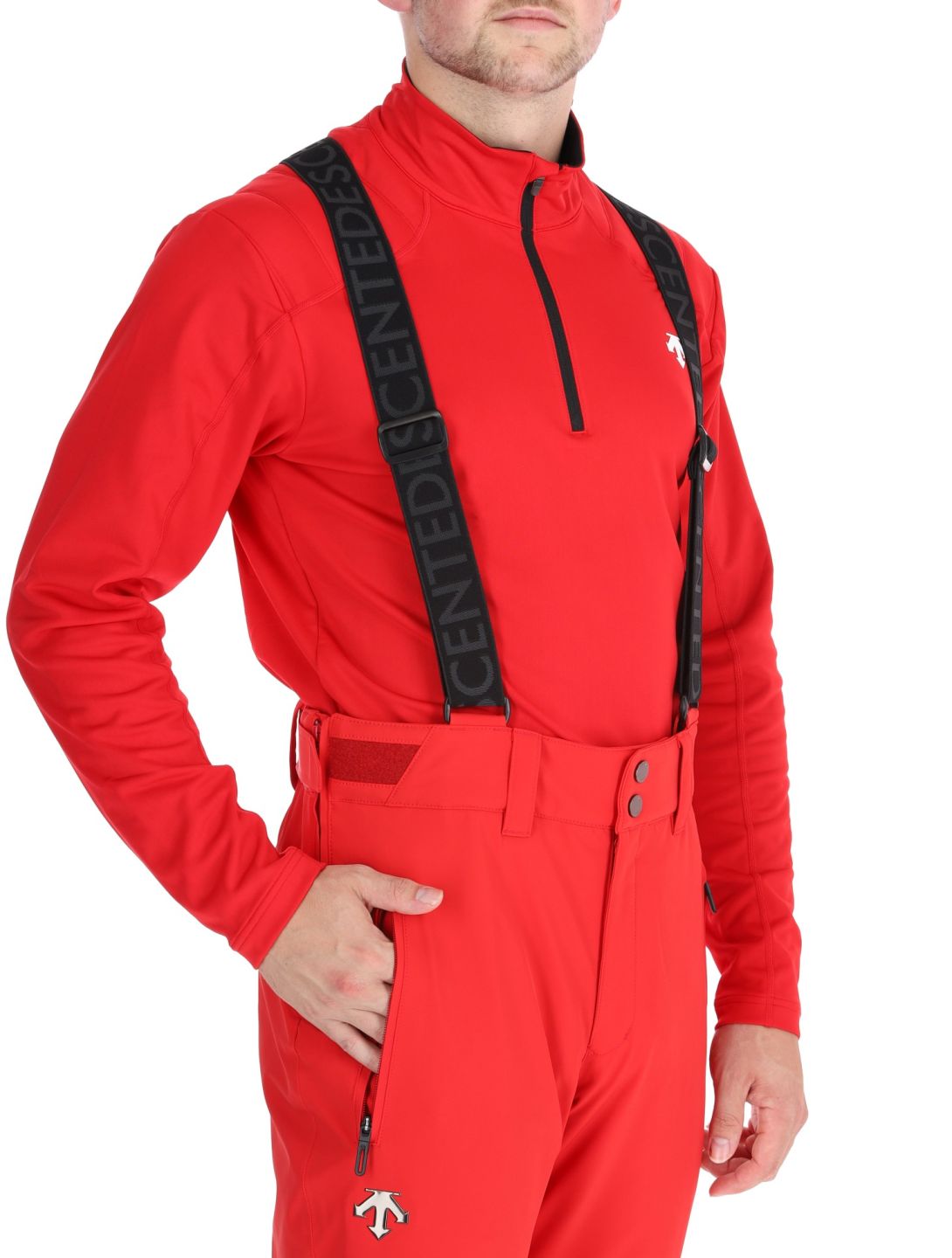 Descente, M-GD40 BA Skibroek Gevoerd heren Electric Red Rood 