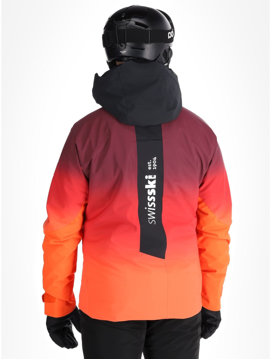 Descente, M-GK20 AA Jas gevoerd heren Swiss Rood 