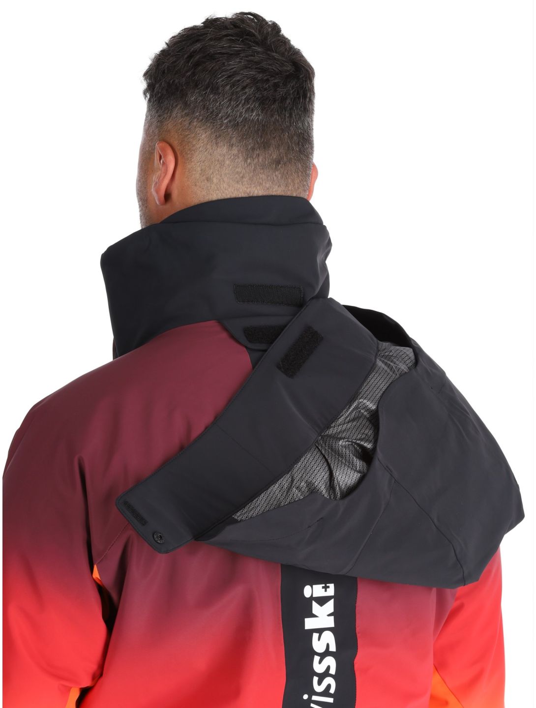 Descente, M-GK20 AA Jas gevoerd heren Swiss Rood 