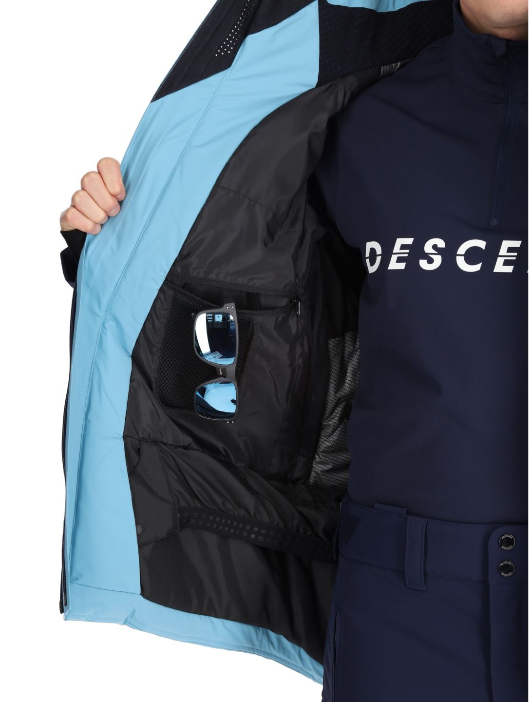 Descente, M-GK21 AA Jas gevoerd heren Echo Blue/Dark Night Blauw 