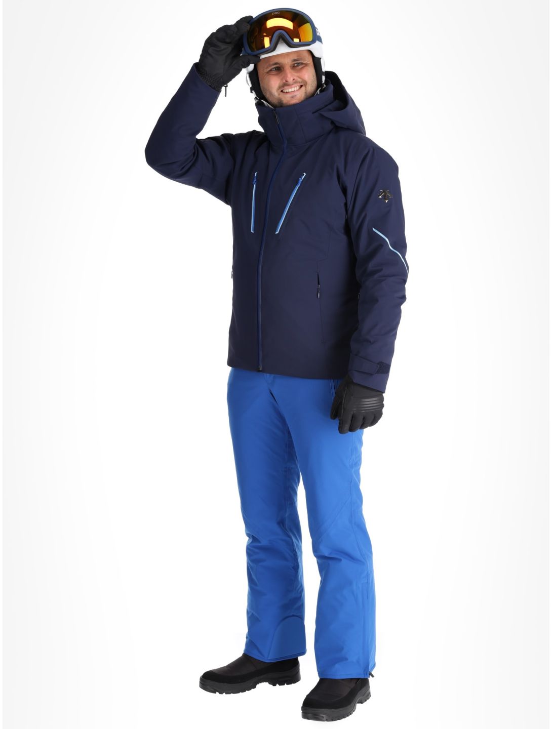 Descente, M-GK24 ski-jas heren Dark Night blauw 