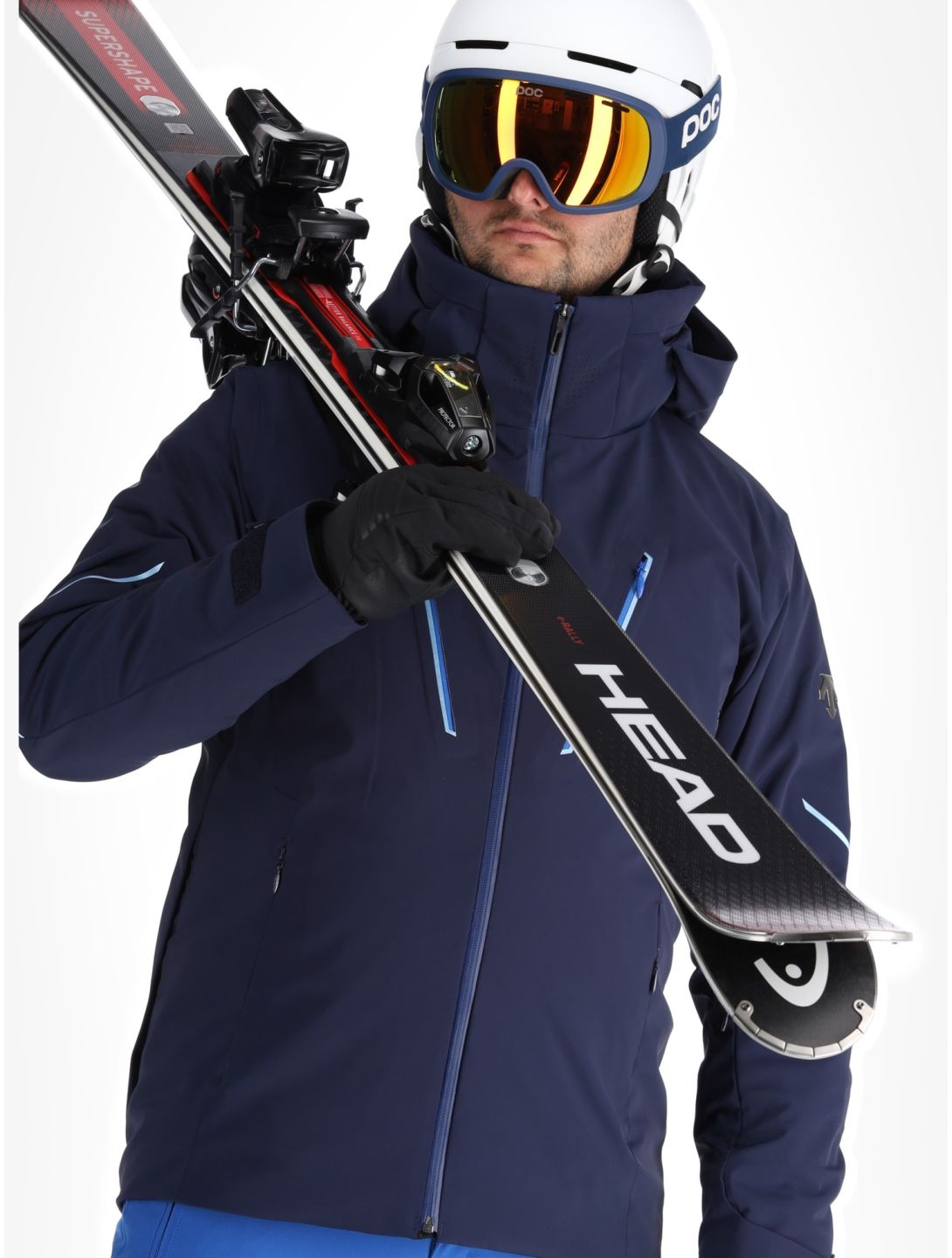 Descente, M-GK24 ski-jas heren Dark Night blauw 