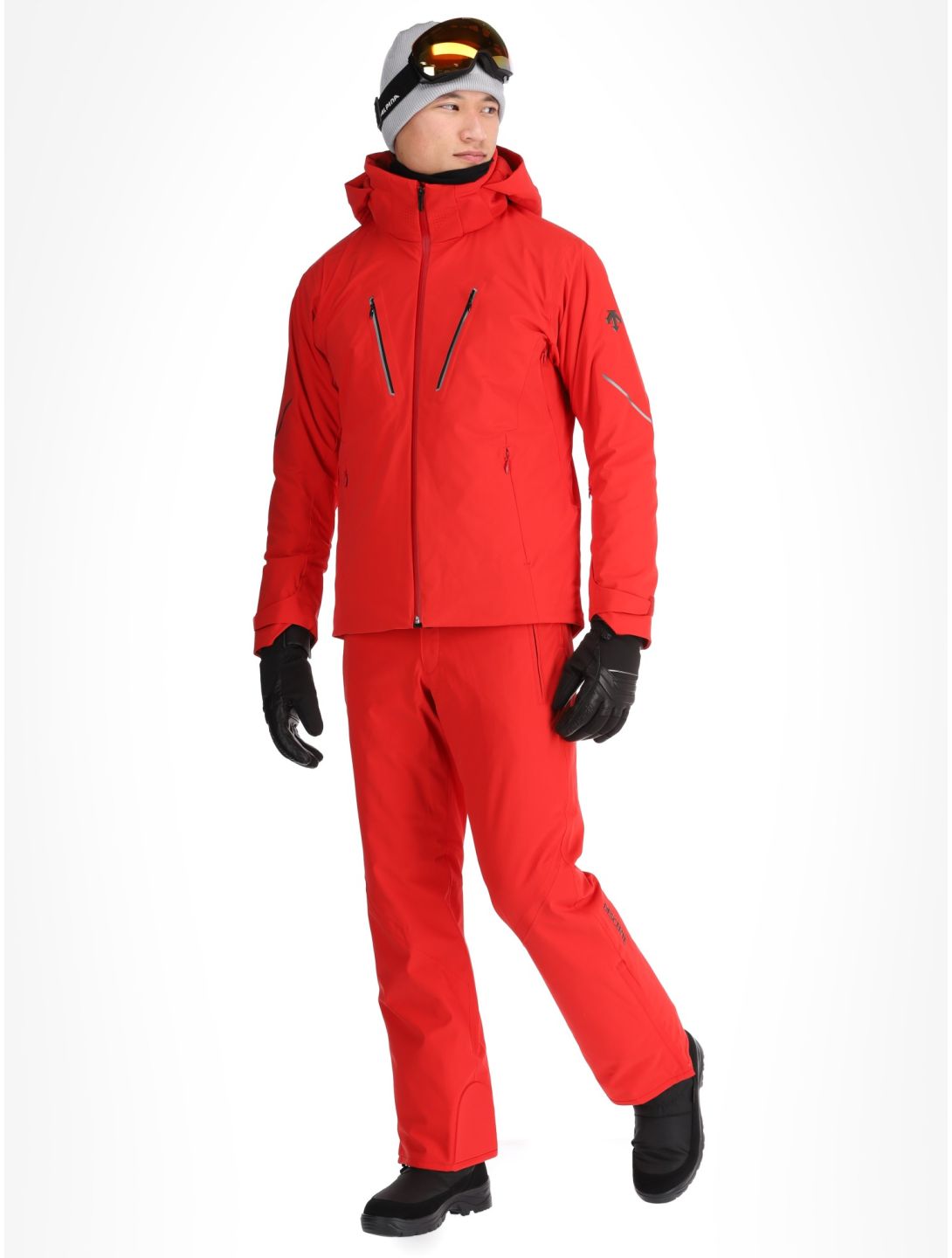 Descente, M-GK24 ski-jas heren Electric Red rood 