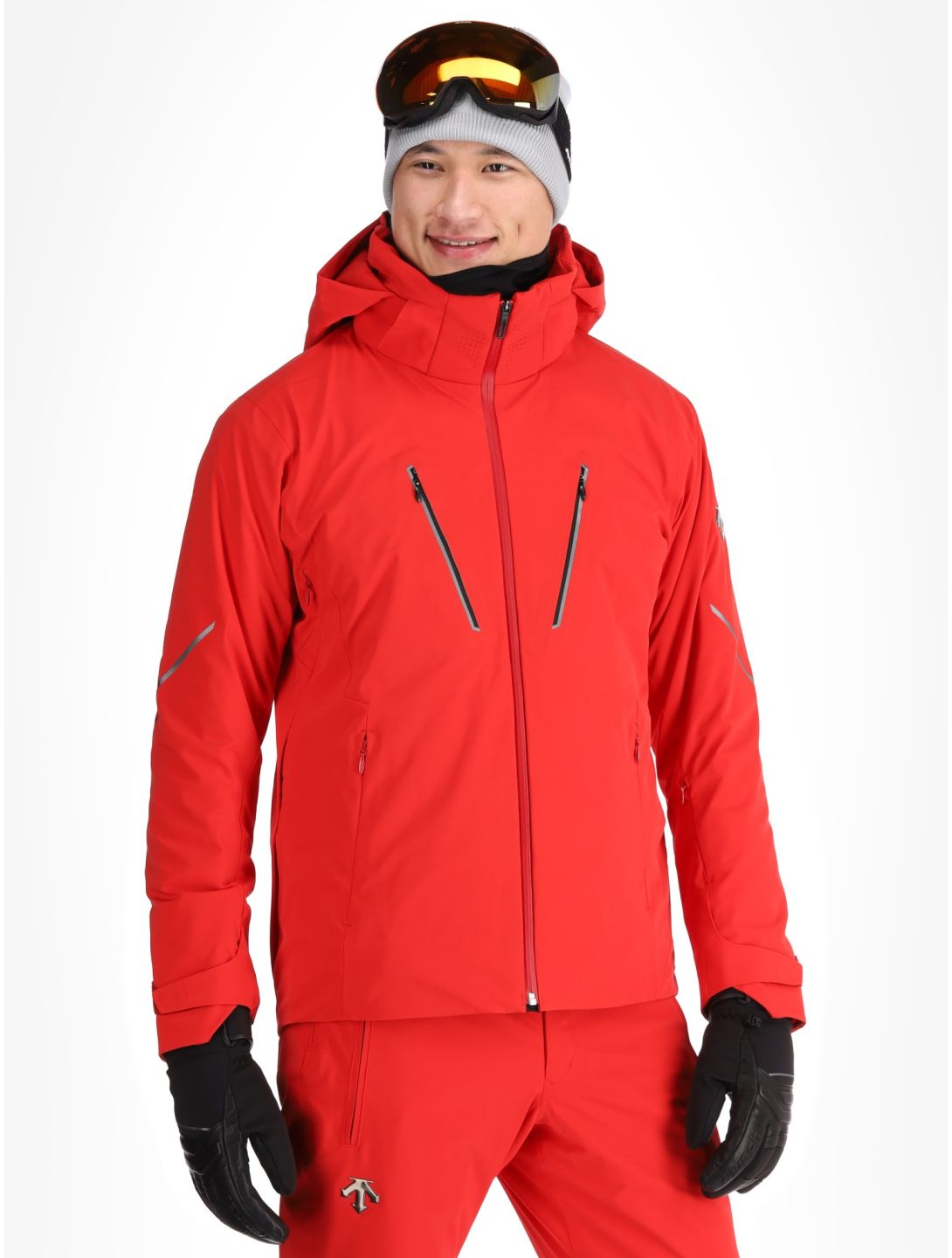 Descente, M-GK24 ski-jas heren Electric Red rood 