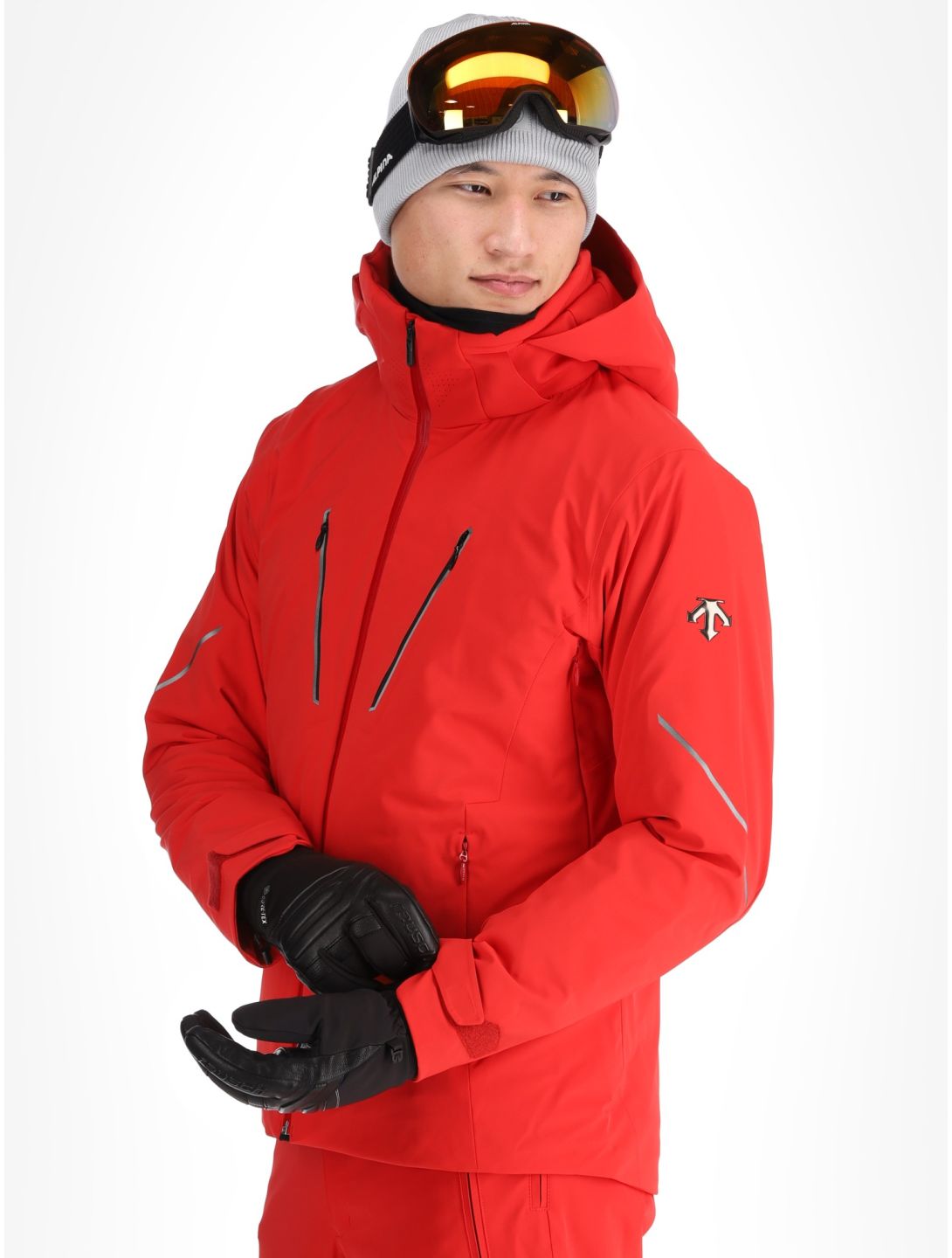 Descente, M-GK24 ski-jas heren Electric Red rood 