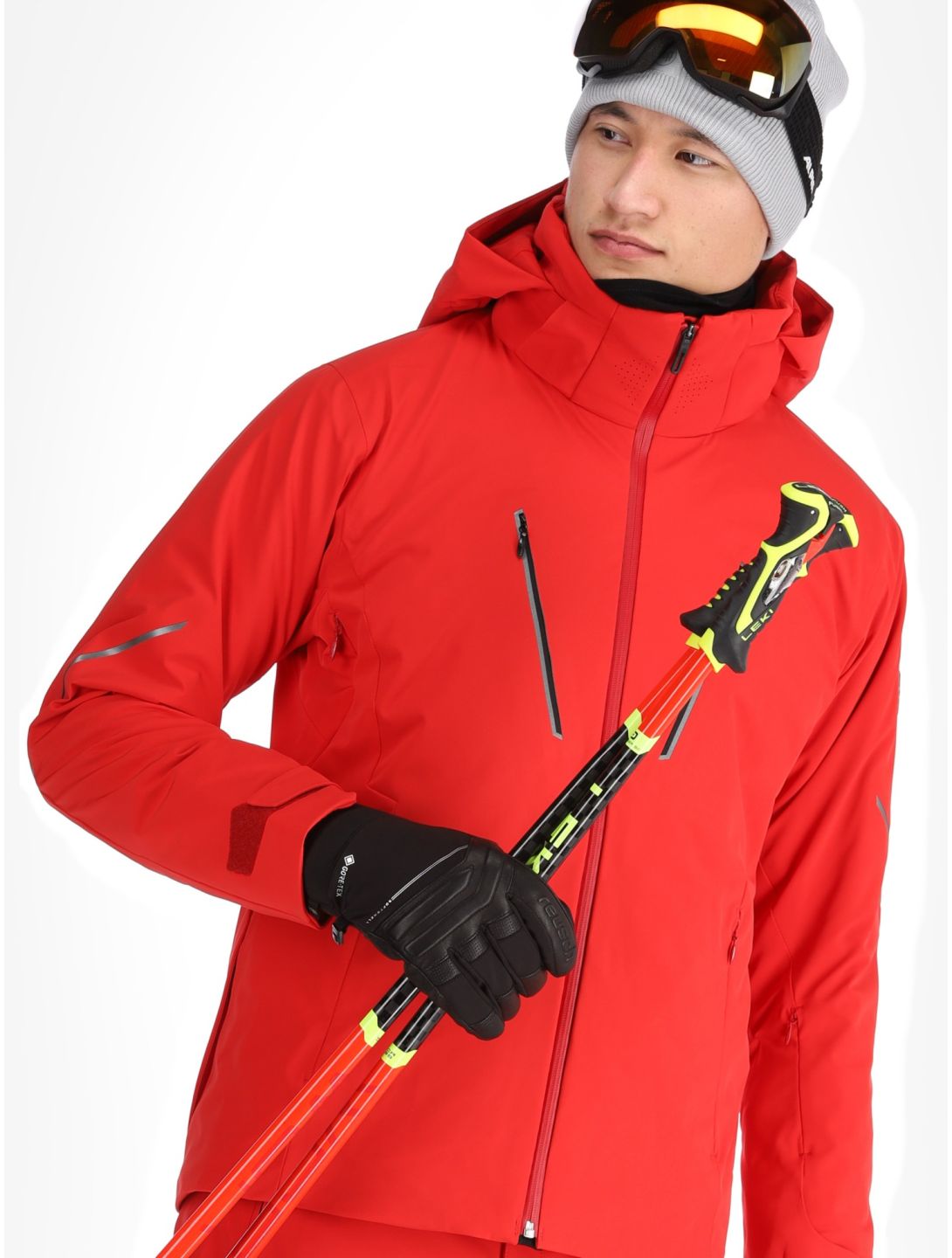 Descente, M-GK24 ski-jas heren Electric Red rood 