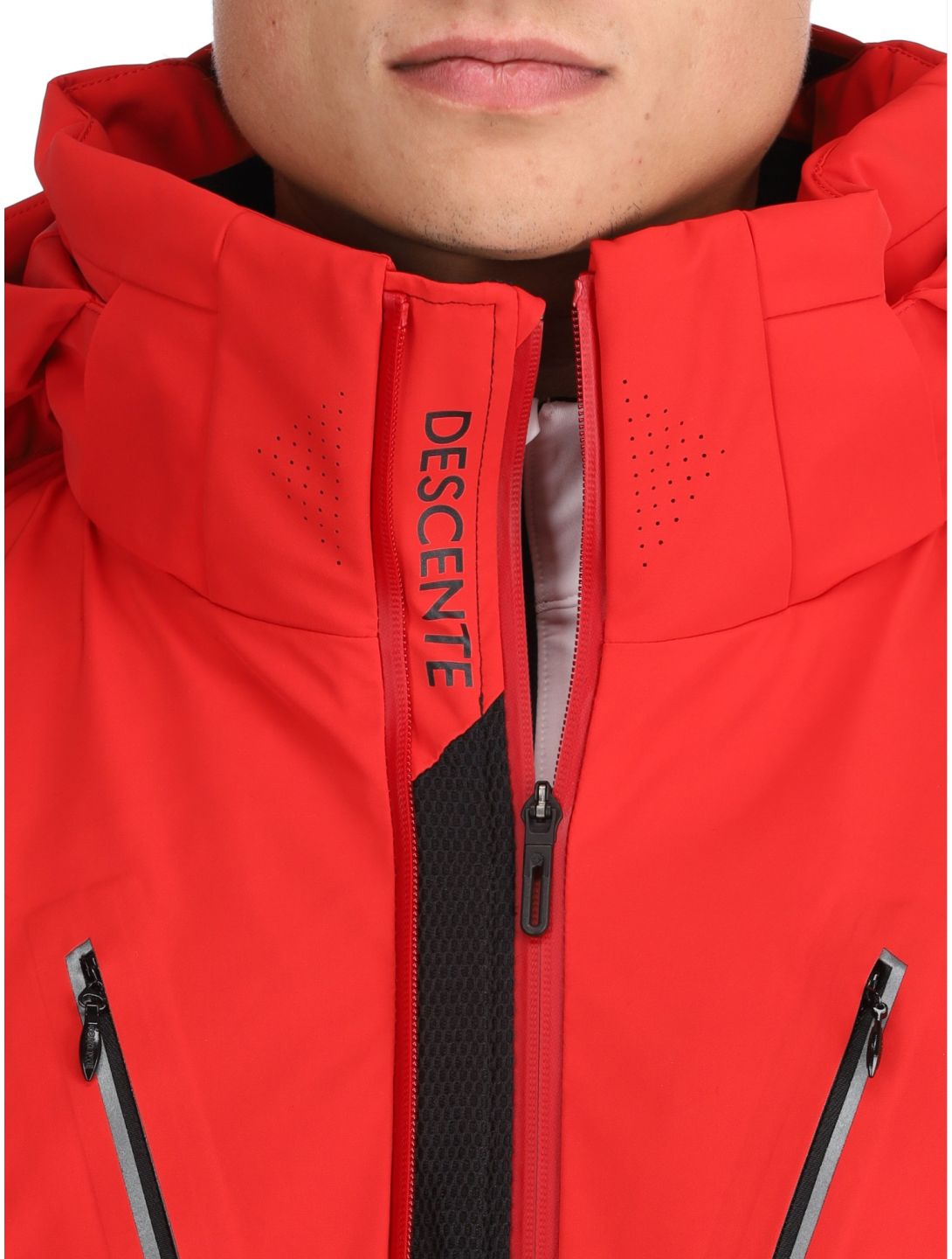 Descente, M-GK24 ski-jas heren Electric Red rood 