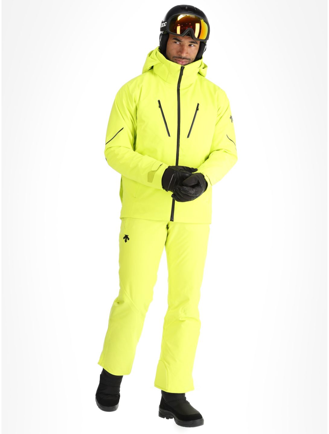 Descente, M-GK24 ski-jas heren Glint Yellow geel 