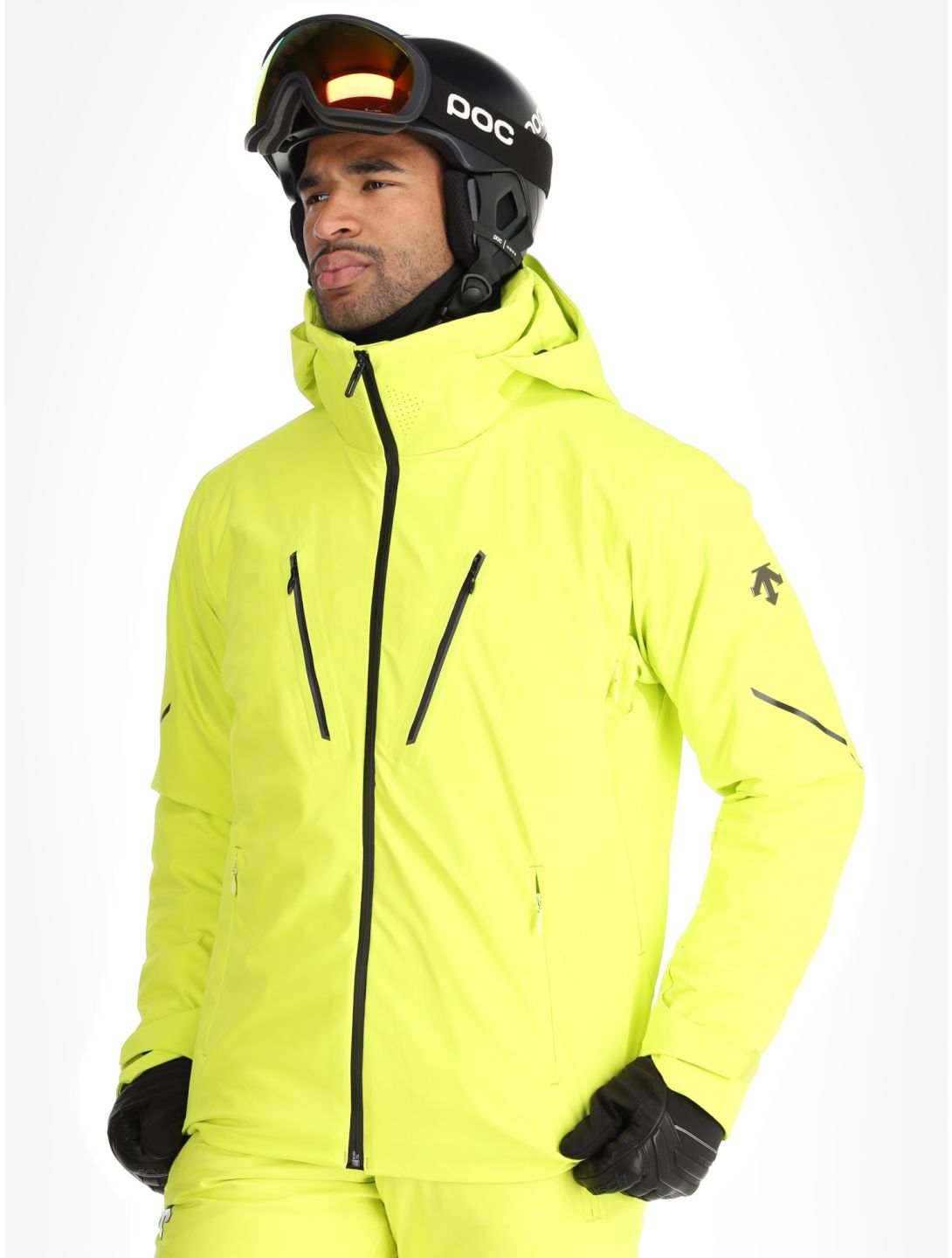 Descente, M-GK24 ski-jas heren Glint Yellow geel 