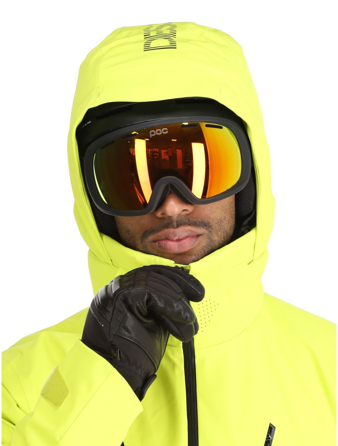 Descente, M-GK24 ski-jas heren Glint Yellow geel 