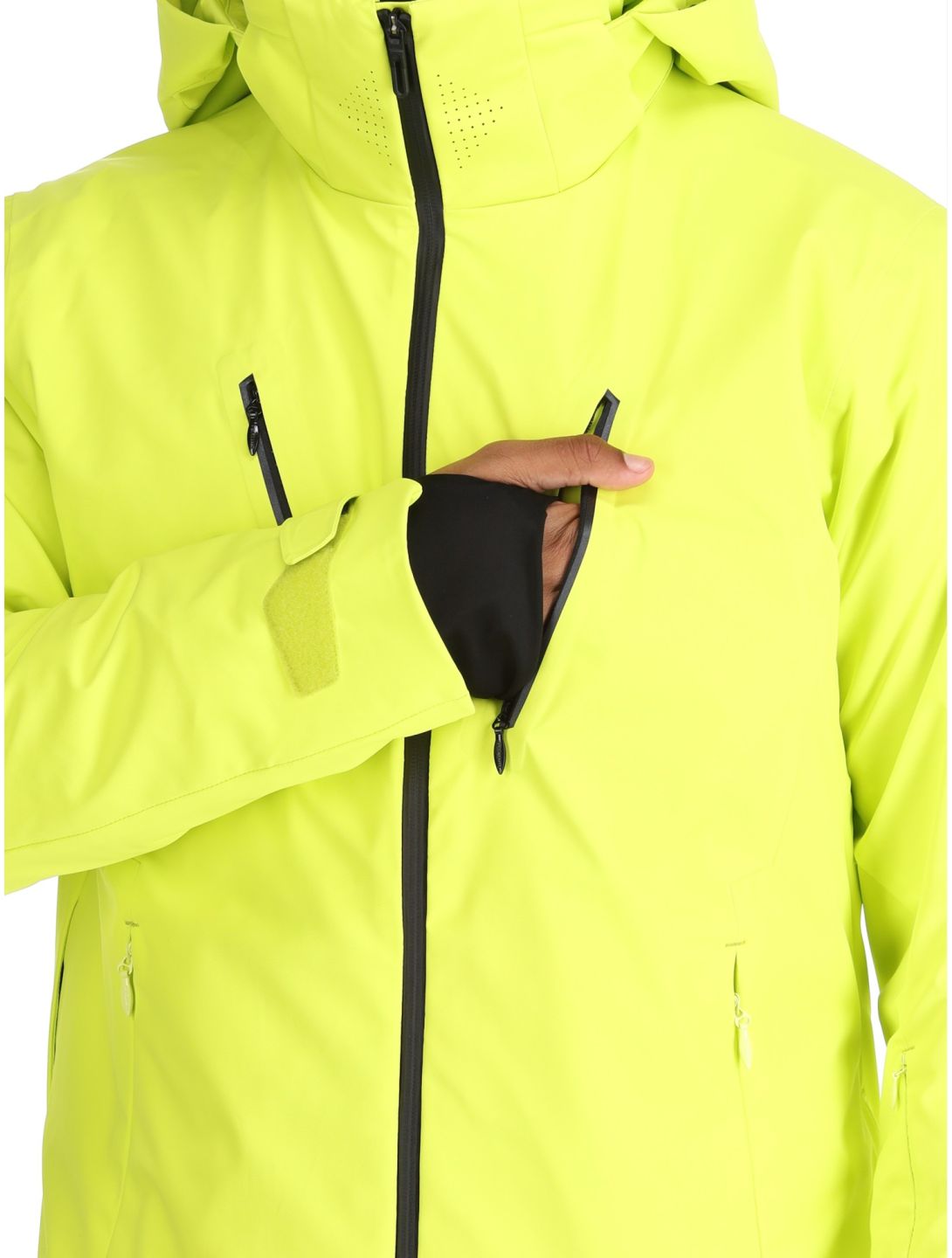 Descente, M-GK24 ski-jas heren Glint Yellow geel 