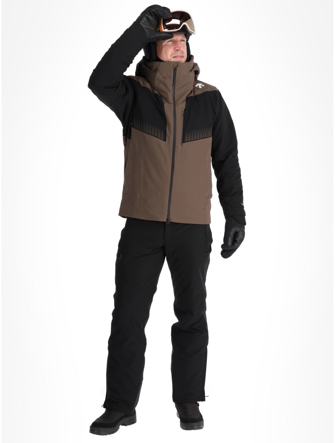 Descente, M-GK26 ski-jas heren Bark Brown bruin 