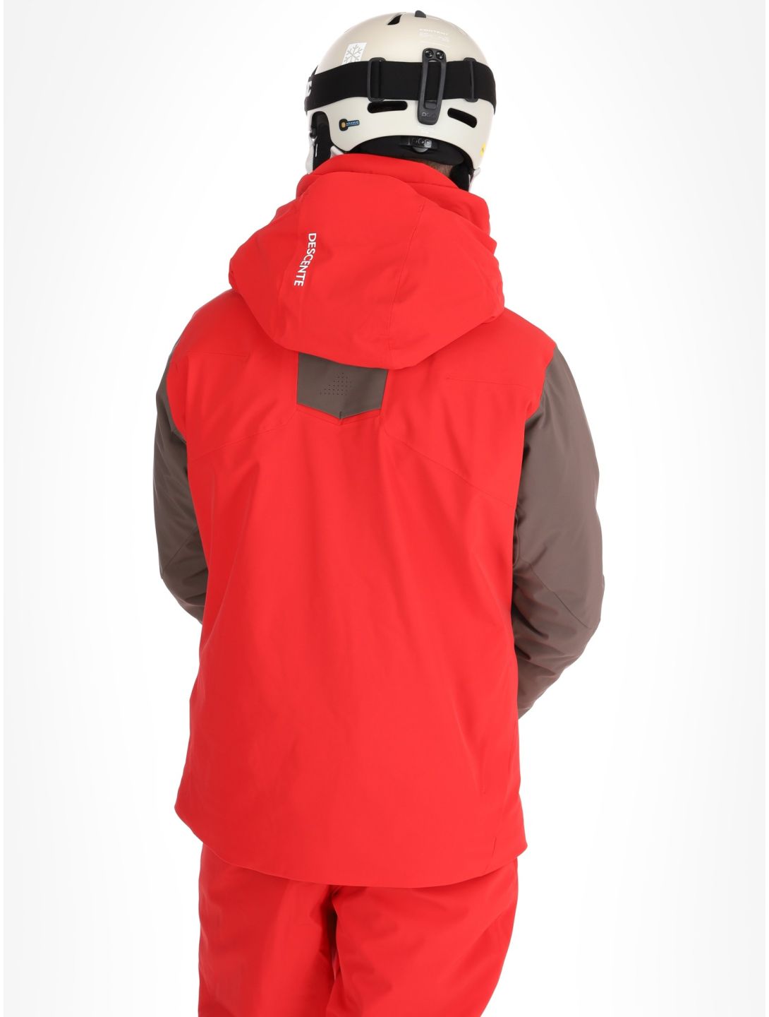 Descente, M-GK26 AA Jas gevoerd heren Electric Red Rood 