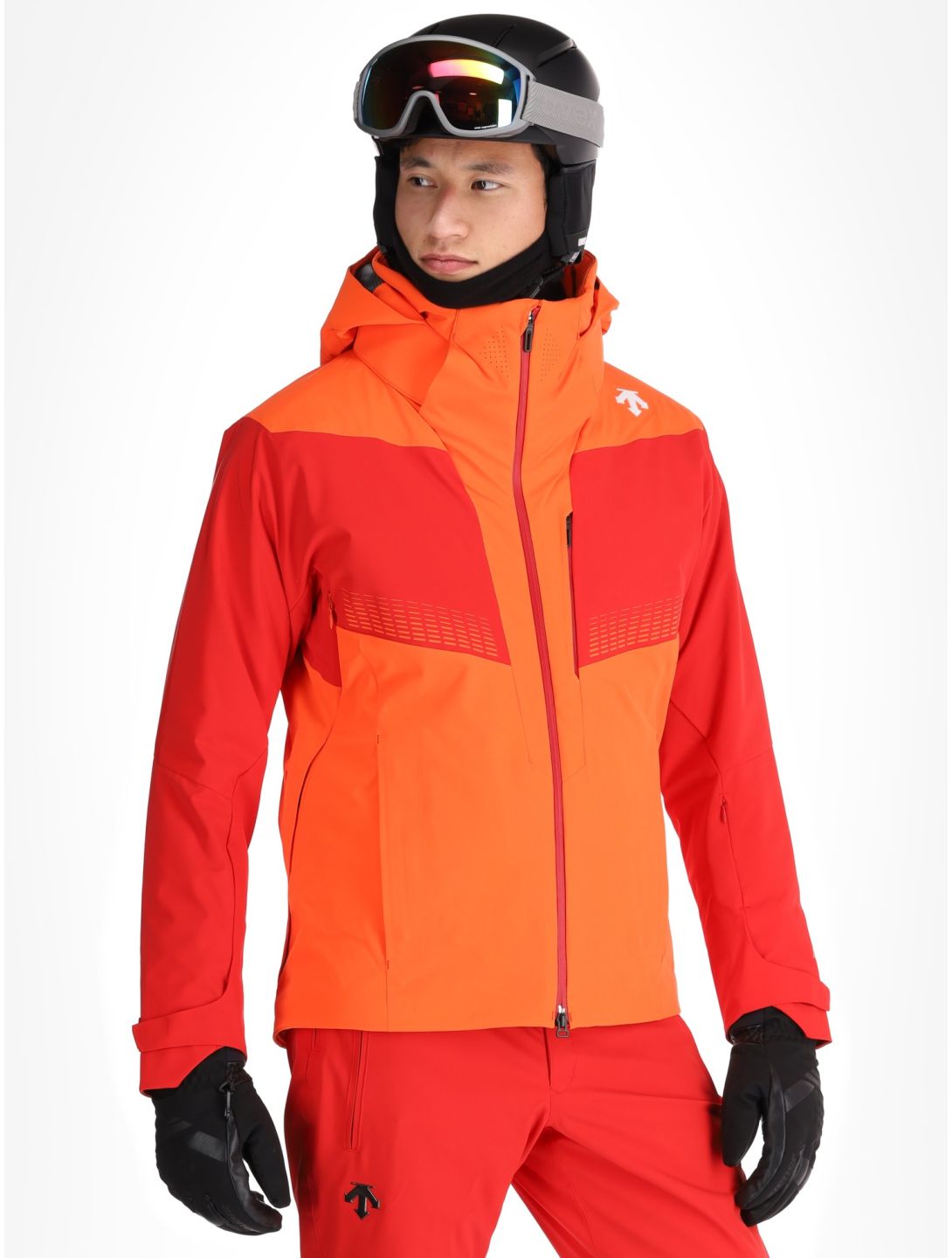 Descente, M-GK26 AA Jas gevoerd heren Momiji Orange Oranje 