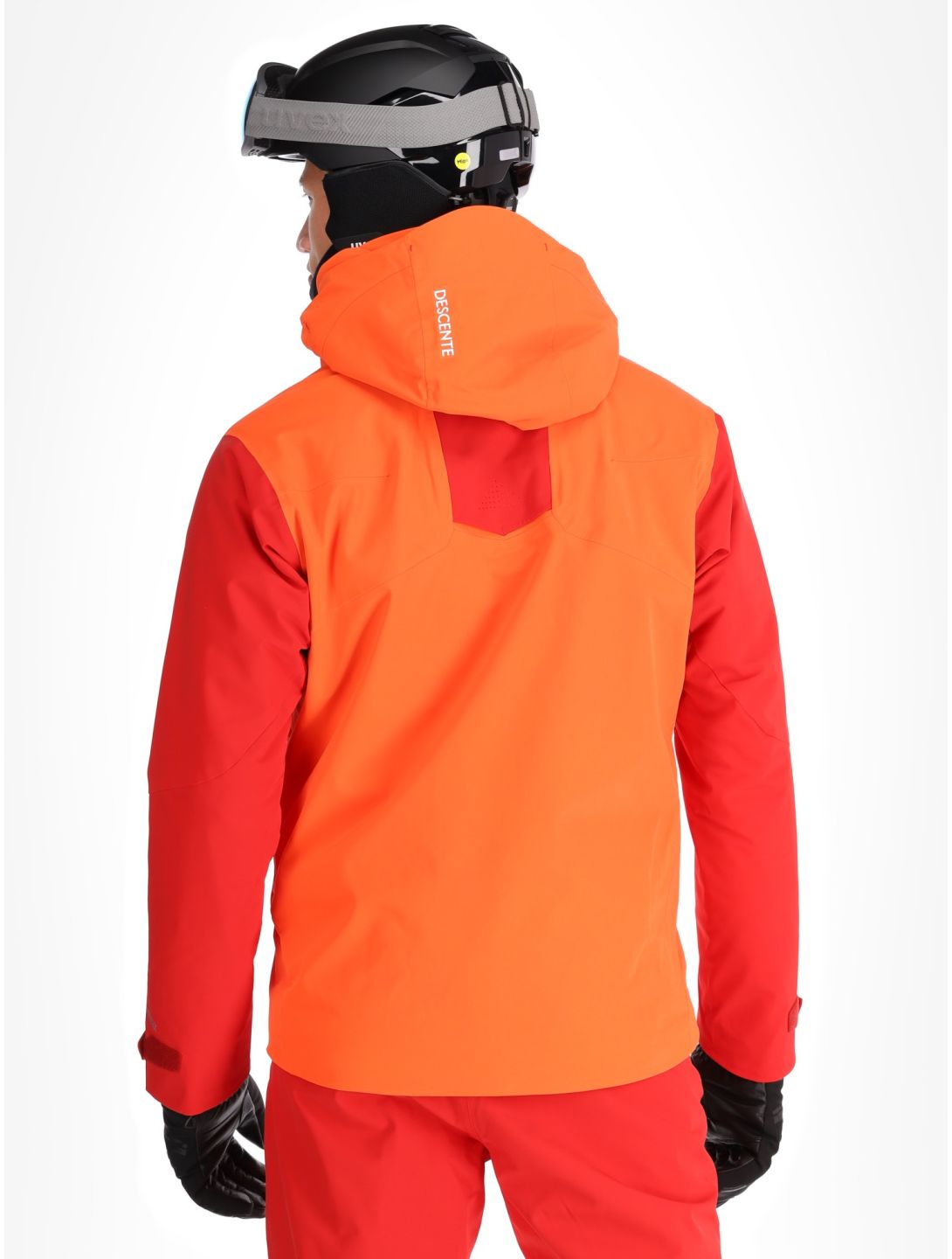 Descente, M-GK26 AA Jas gevoerd heren Momiji Orange Oranje 