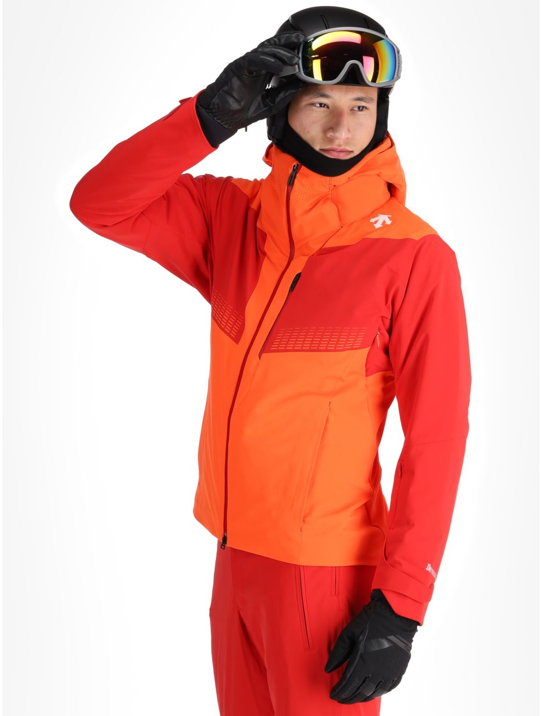 Descente, M-GK26 AA Jas gevoerd heren Momiji Orange Oranje 