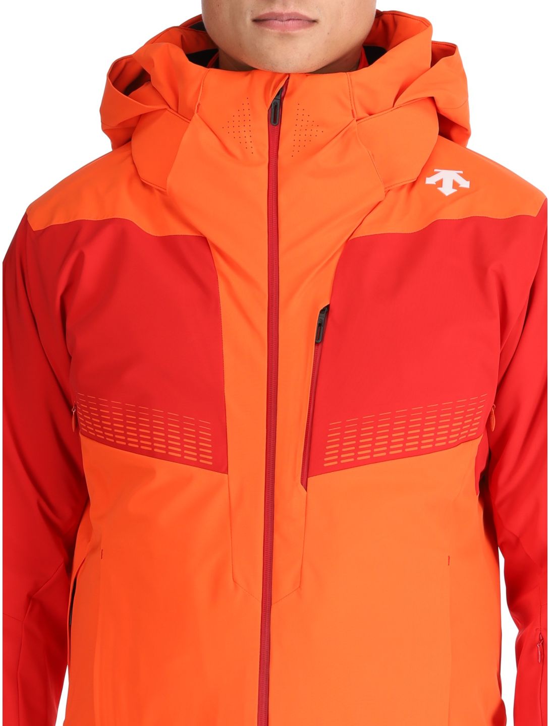 Descente, M-GK26 AA Jas gevoerd heren Momiji Orange Oranje 