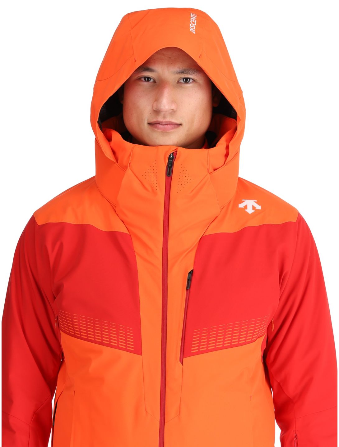 Descente, M-GK26 AA Jas gevoerd heren Momiji Orange Oranje 