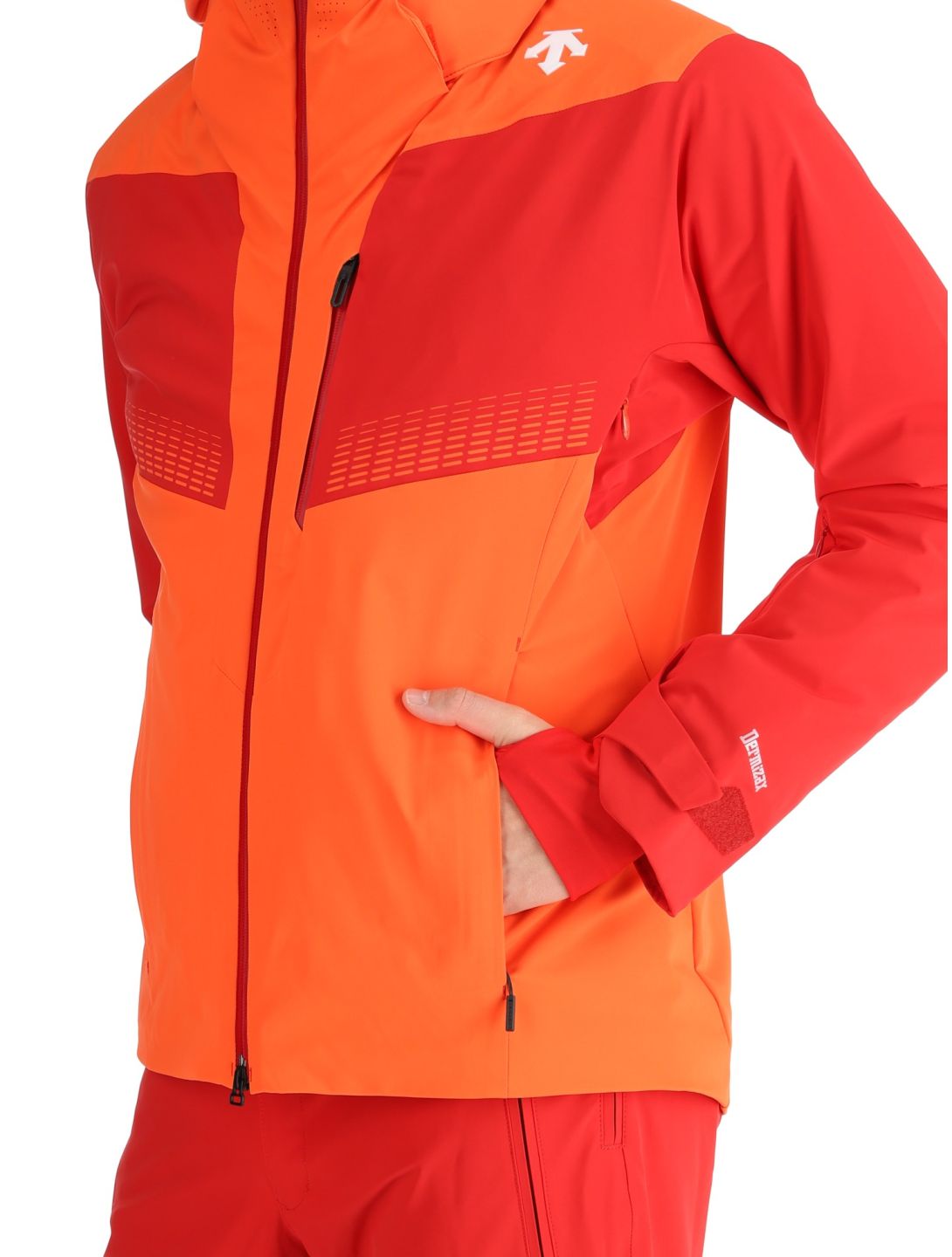 Descente, M-GK26 AA Jas gevoerd heren Momiji Orange Oranje 