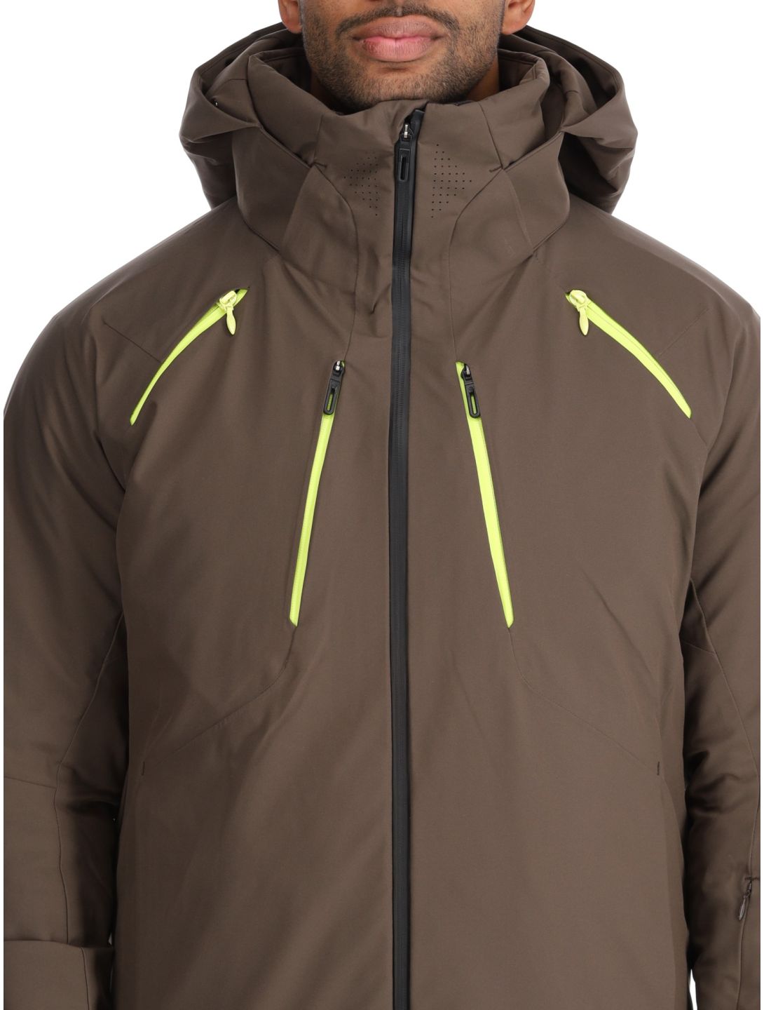 Descente, M-GK27 ski-jas heren Bark Brown bruin 