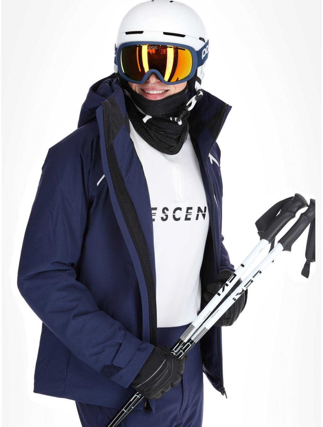 Descente, M-GK27 ski-jas heren Dark Night blauw 