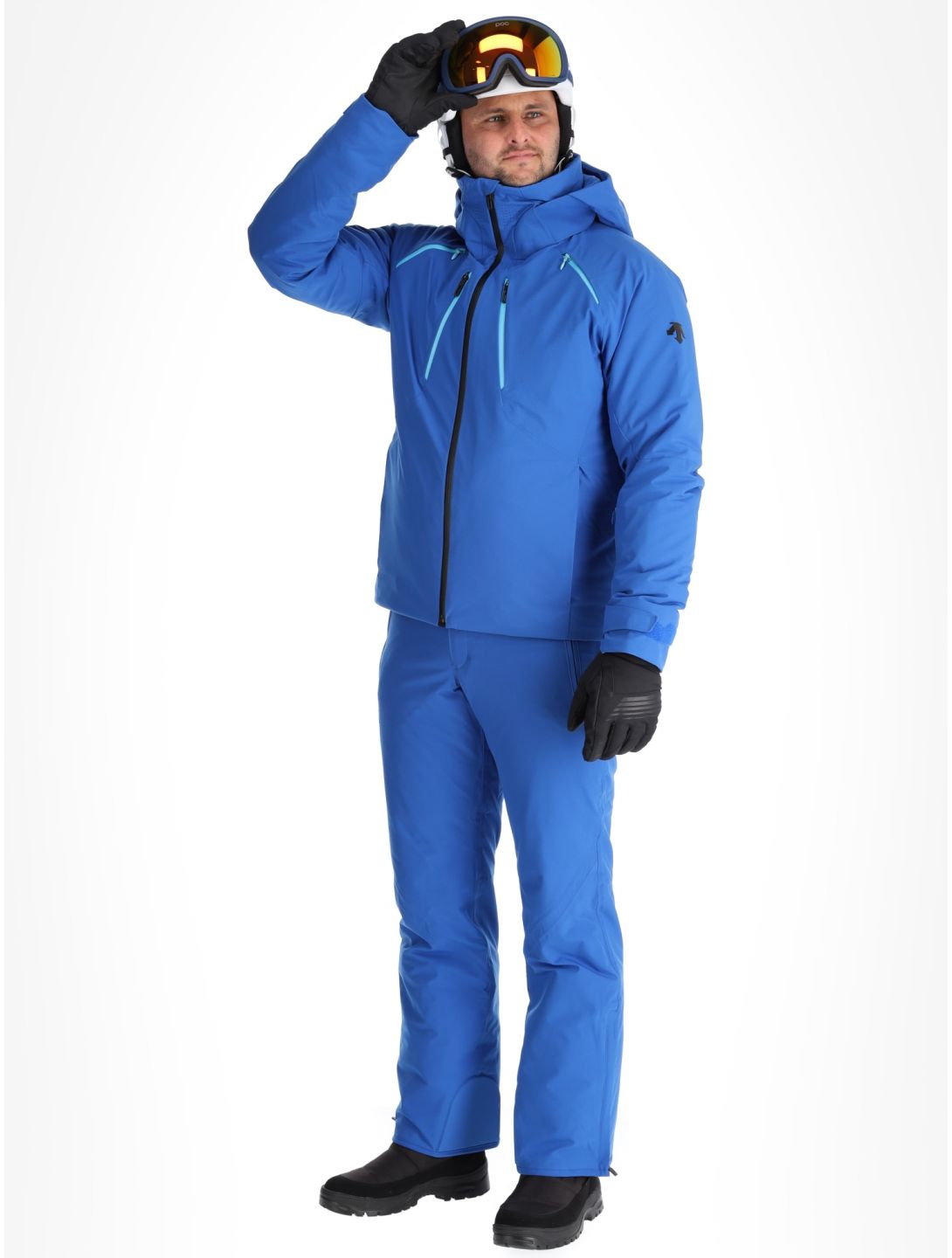 Descente, M-GK27 AA Jas gevoerd heren Echo Blue Blauw 