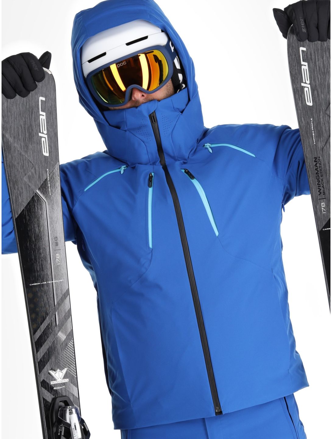 Descente, M-GK27 AA Jas gevoerd heren Echo Blue Blauw 