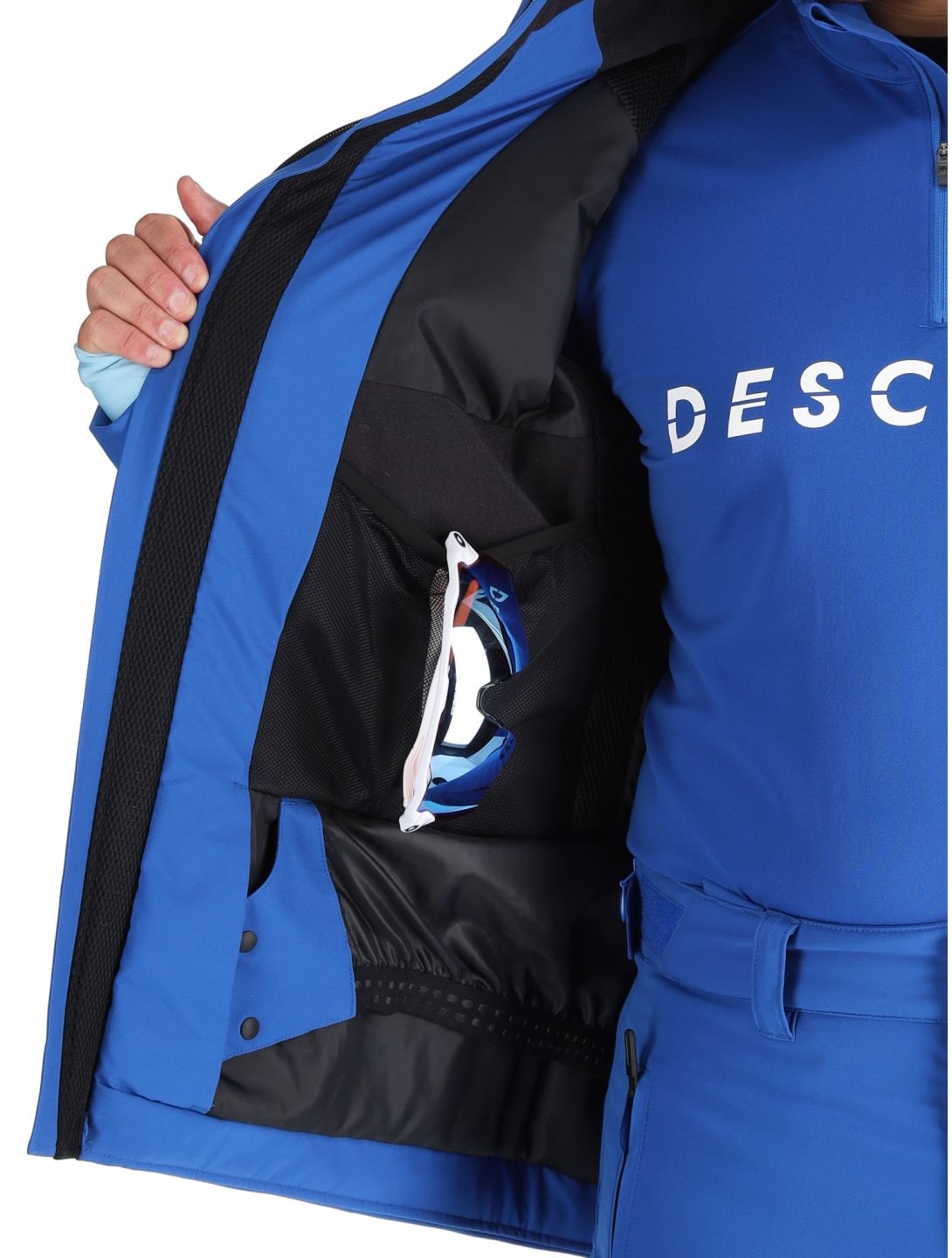 Descente, M-GK27 AA Jas gevoerd heren Echo Blue Blauw 