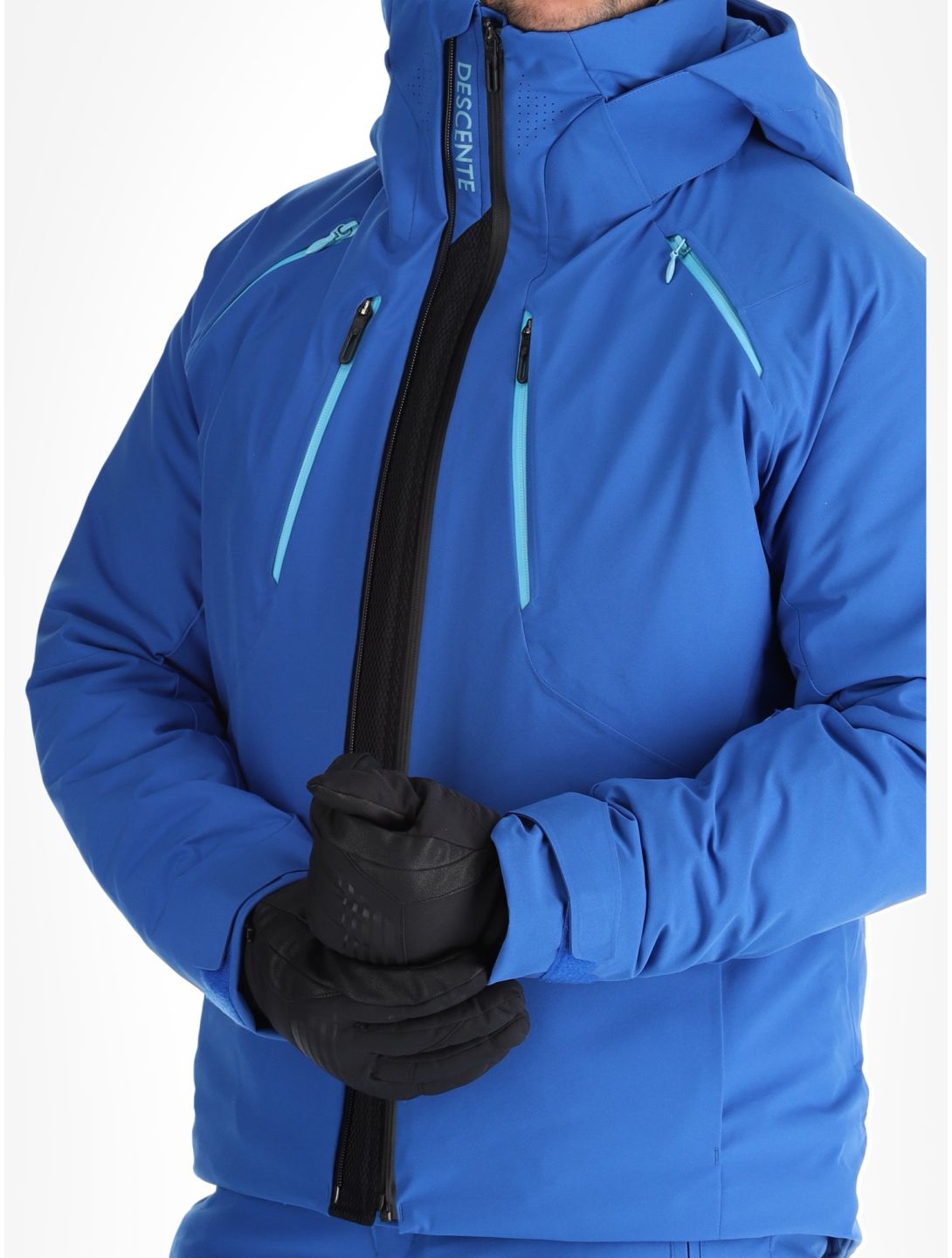 Descente, M-GK27 AA Jas gevoerd heren Echo Blue Blauw 