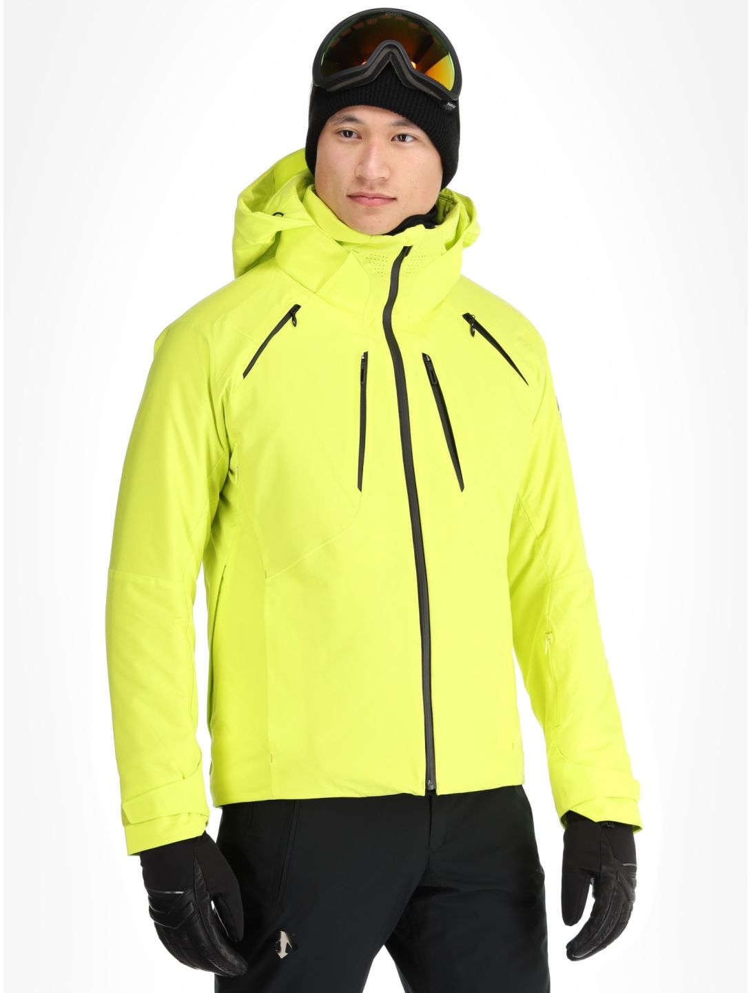 Descente, M-GK27 AA Jas gevoerd heren Glint Yellow Geel 