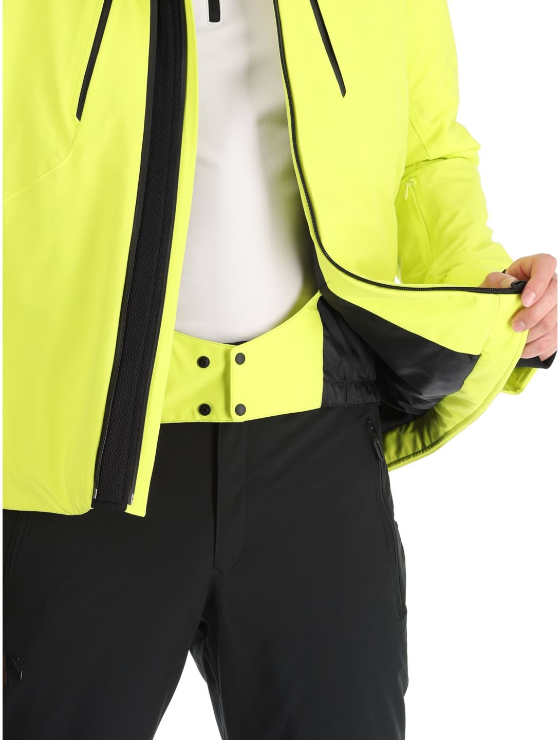 Descente, M-GK27 AA Jas gevoerd heren Glint Yellow Geel 