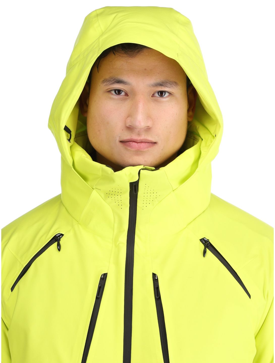 Descente, M-GK27 AA Jas gevoerd heren Glint Yellow Geel 