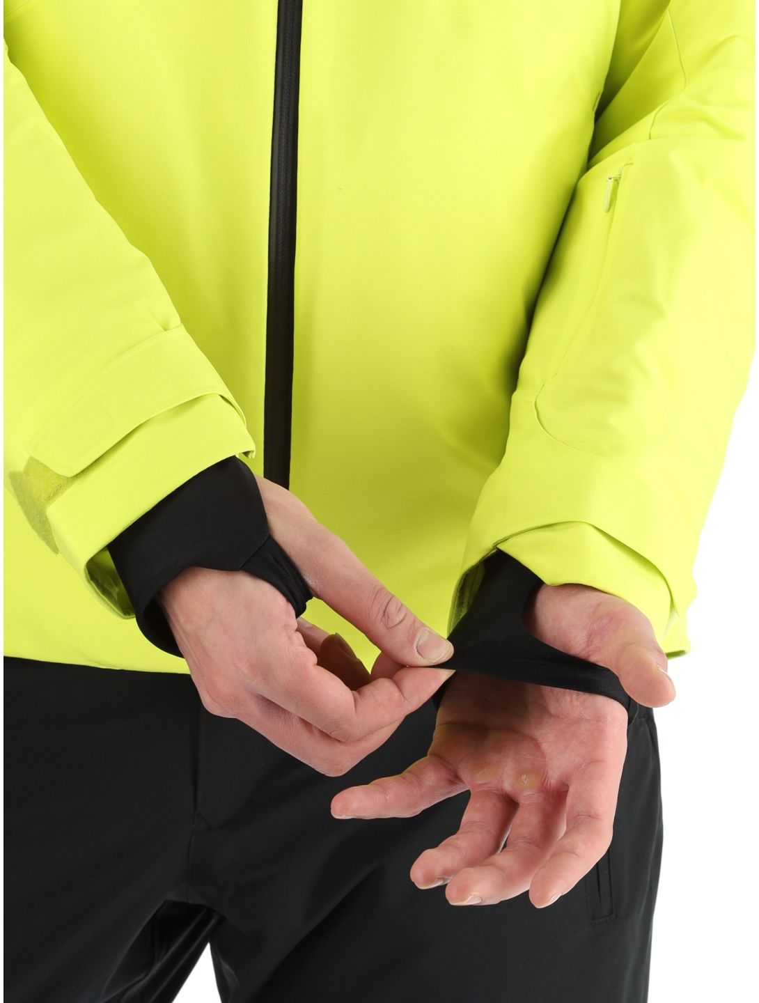 Descente, M-GK27 AA Jas gevoerd heren Glint Yellow Geel 