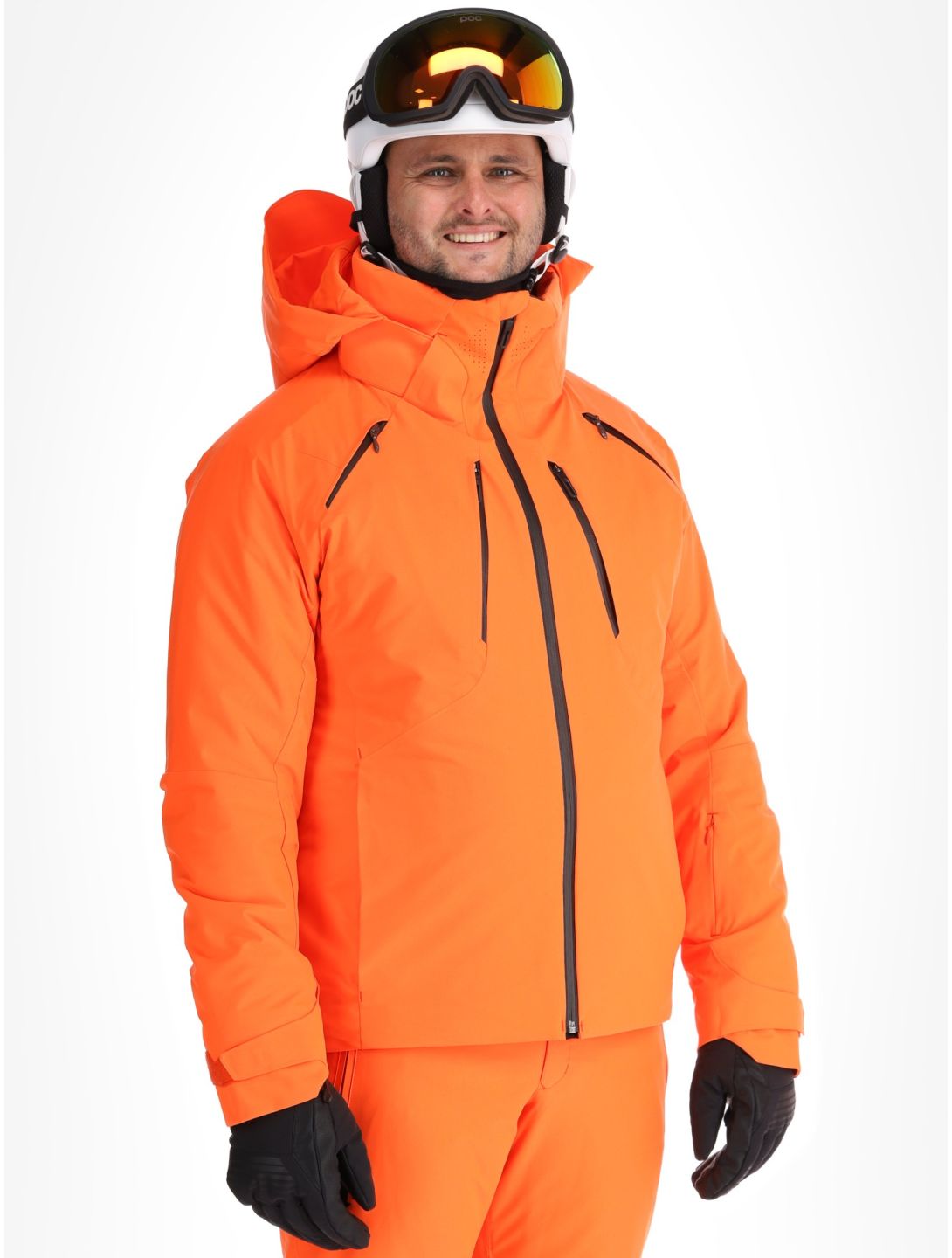 Descente, M-GK27 AA Jas gevoerd heren Momiji Orange Oranje 