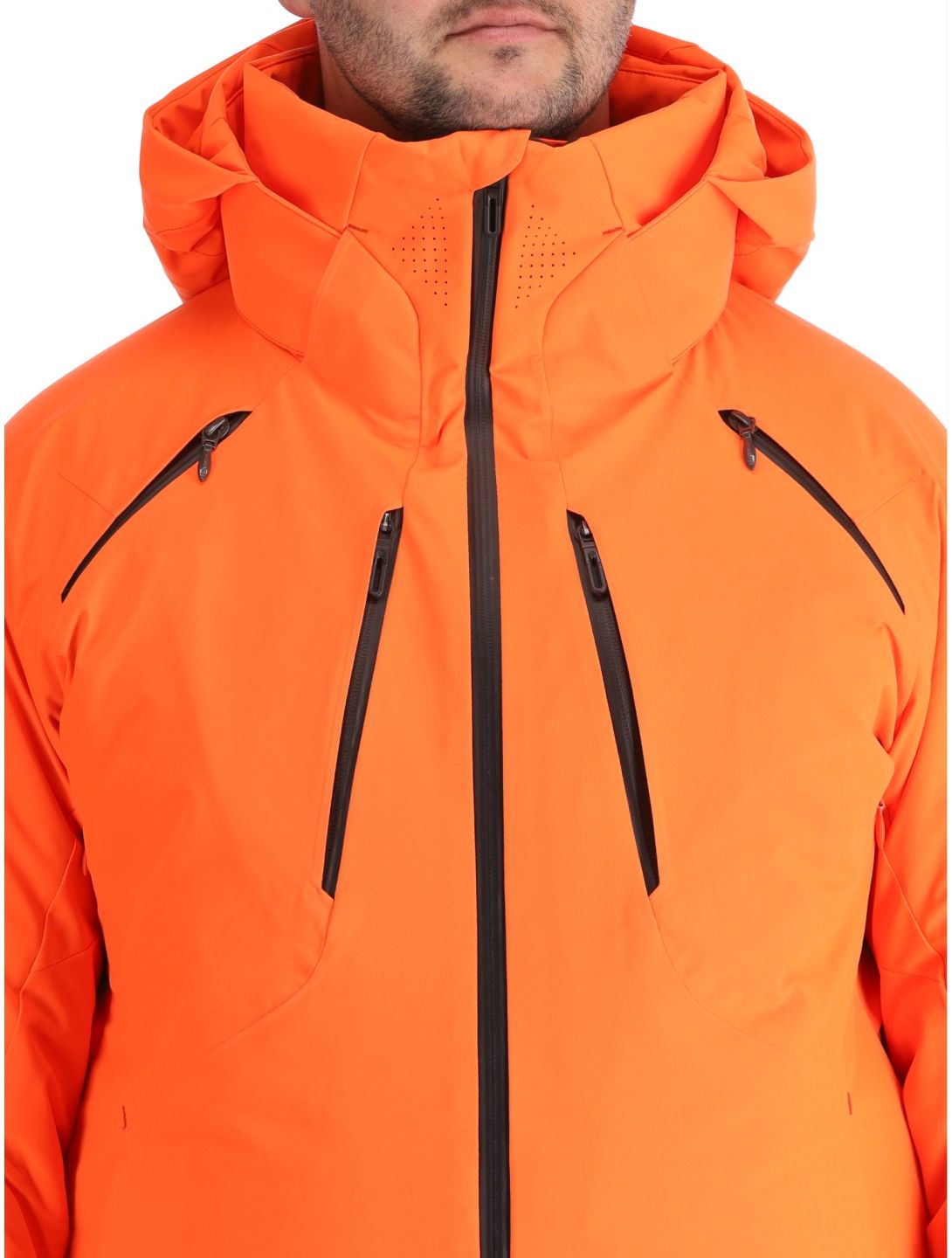 Descente, M-GK27 AA Jas gevoerd heren Momiji Orange Oranje 