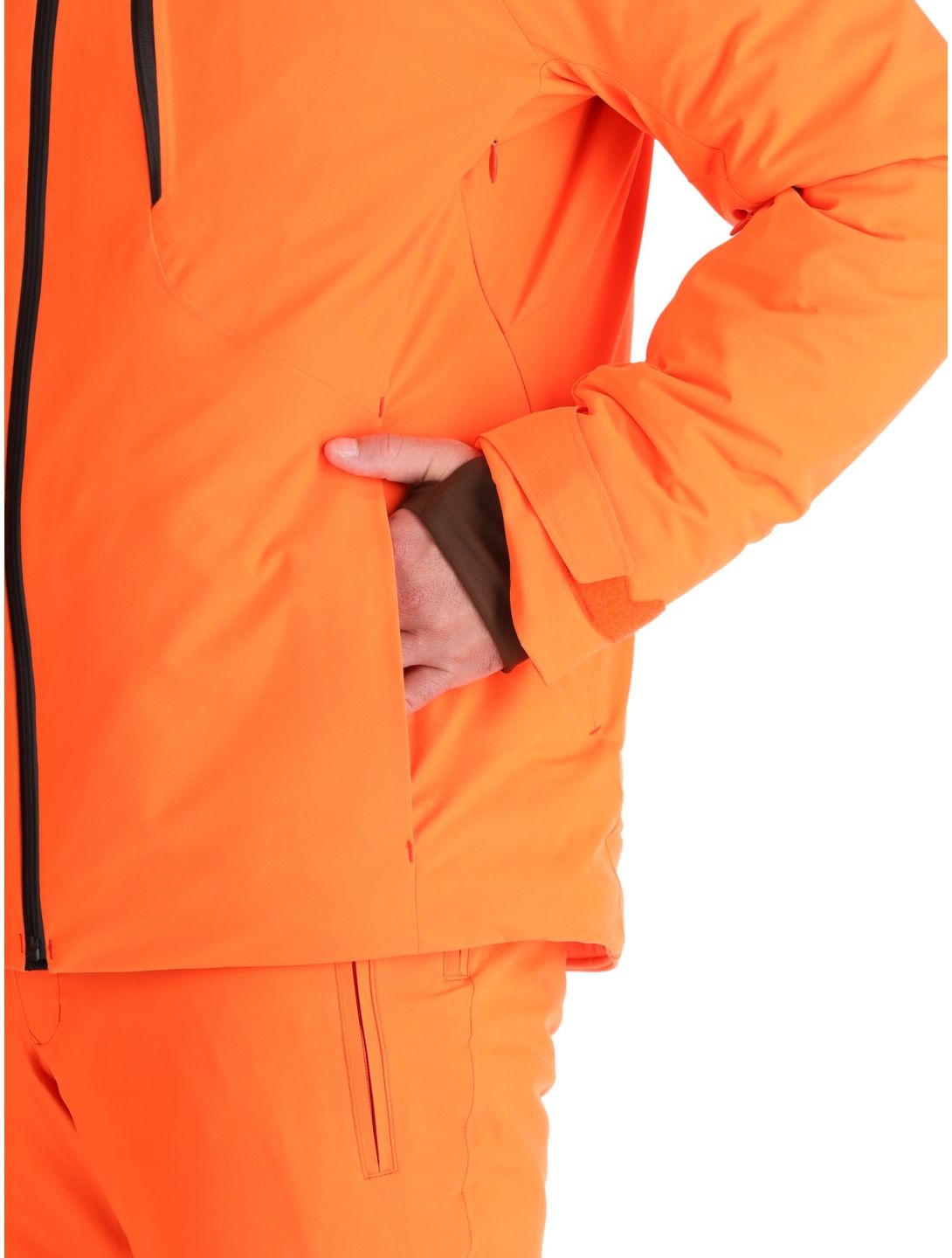 Descente, M-GK27 AA Jas gevoerd heren Momiji Orange Oranje 