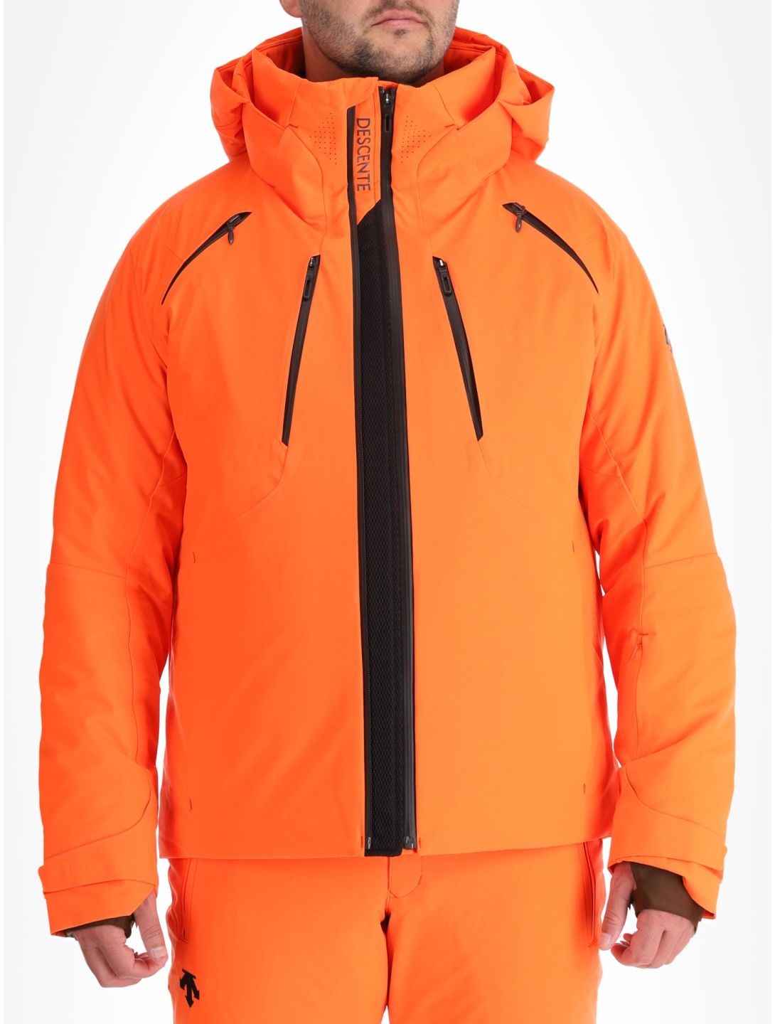 Descente, M-GK27 AA Jas gevoerd heren Momiji Orange Oranje 