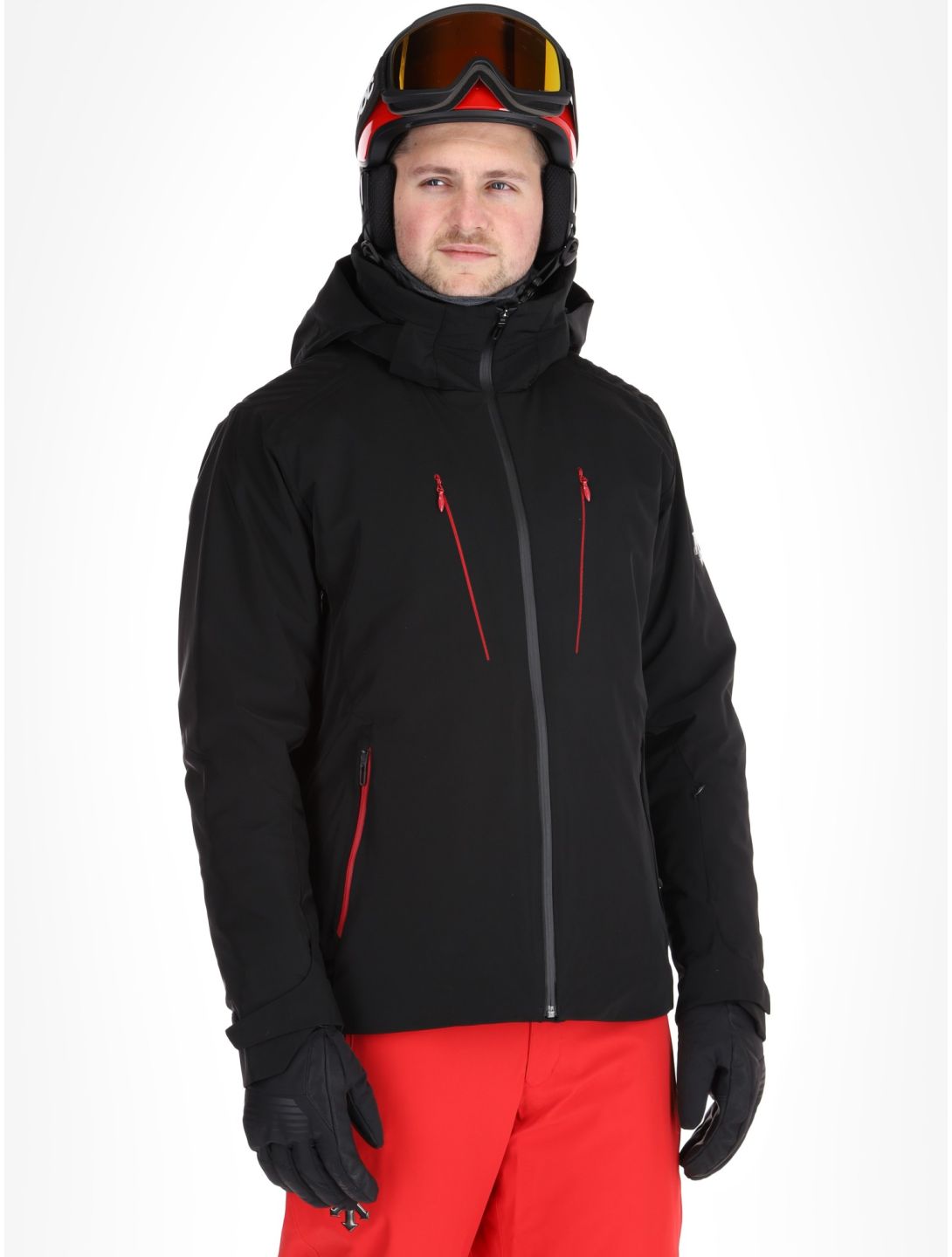 Descente, M-GK29 AA Jas gevoerd heren Black Zwart 