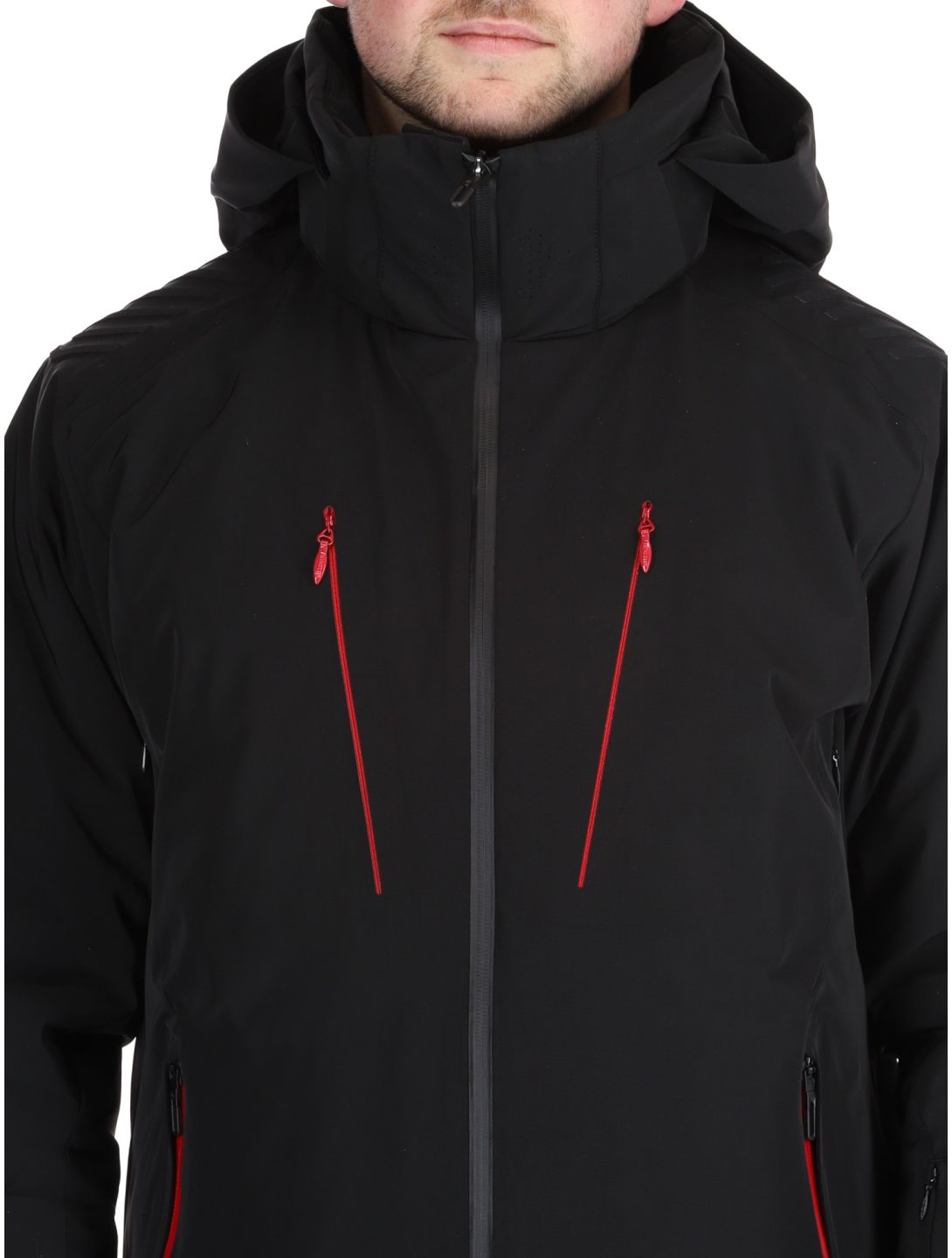 Descente, M-GK29 AA Jas gevoerd heren Black Zwart 