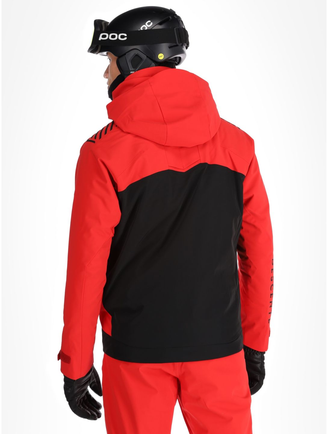 Descente, M-GK29 AA Jas gevoerd heren Electric Red Rood 